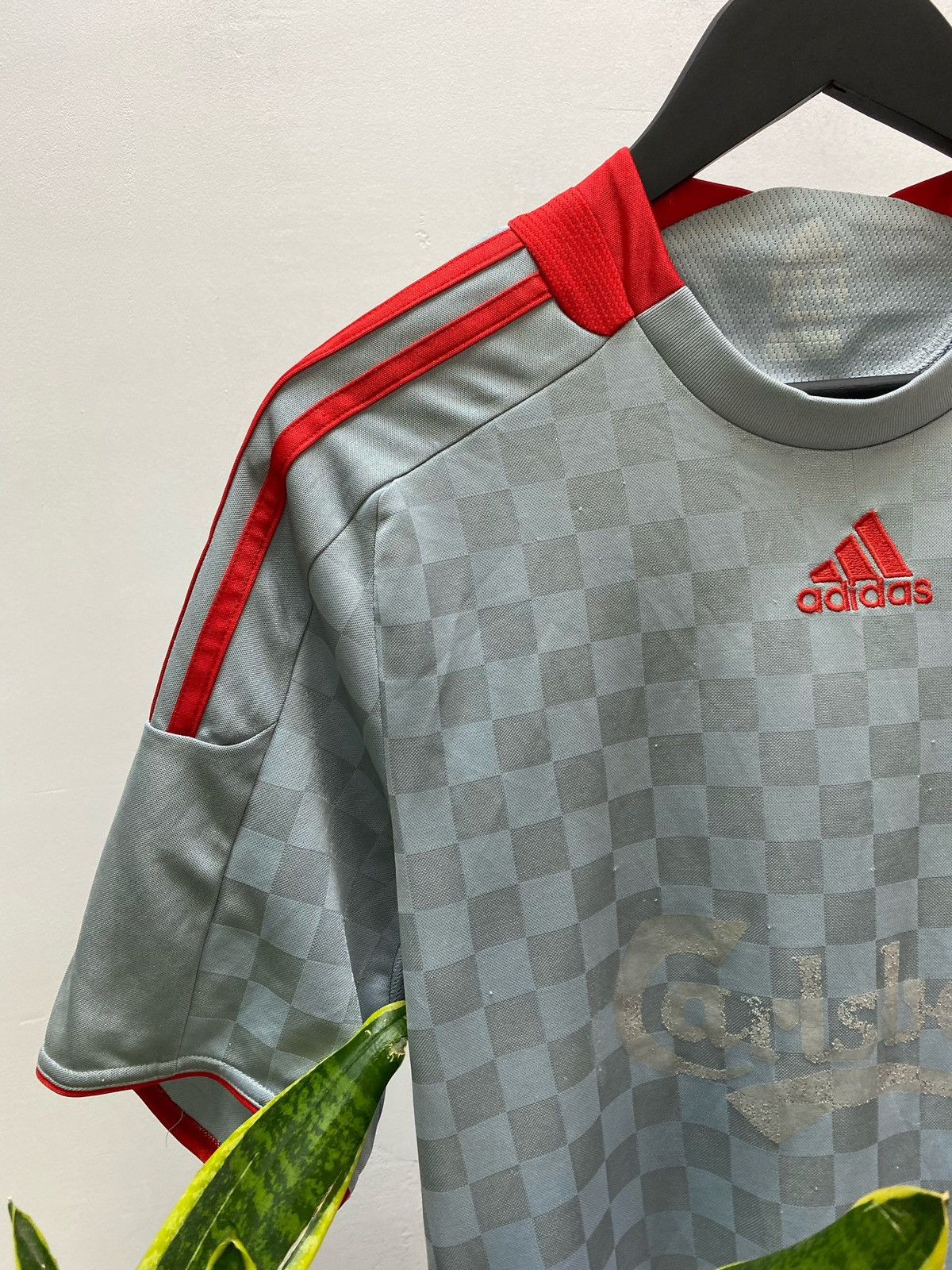 Adidas Liverpool 2008 2009 # Gerrard Away Soccer Jersey Football Size US XL / EU 56 / 4 - 4 Thumbnail
