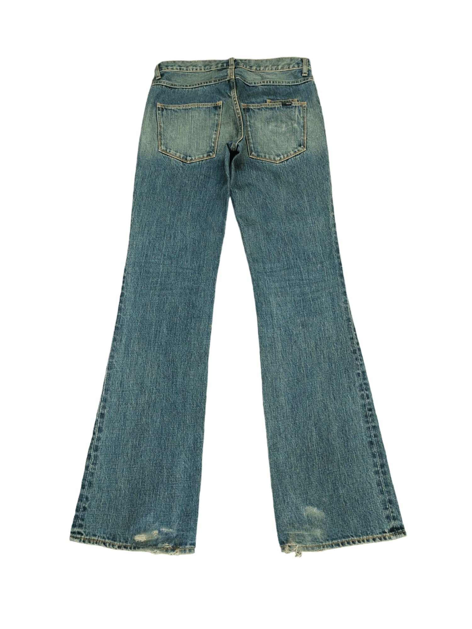 Fadeless Flare Jeans Fadeless Japan Clawmark Faded Denim Bootcut Y2k Size US 30 / EU 46 - 11 Thumbnail
