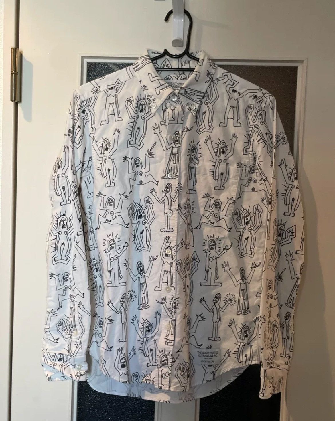 Wacko Maria Wacko Maria graffiti shirt - DMC Size US S / EU 44-46 / 1 - 1 Thumbnail