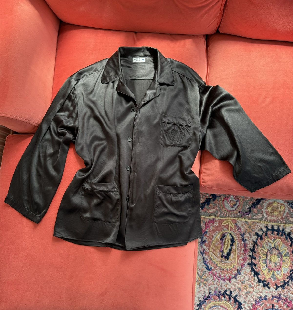 Balenciaga New Balenciaga fluid shirt, silk, oversized, size S Size S / US 4 / IT 40 - 1 Thumbnail