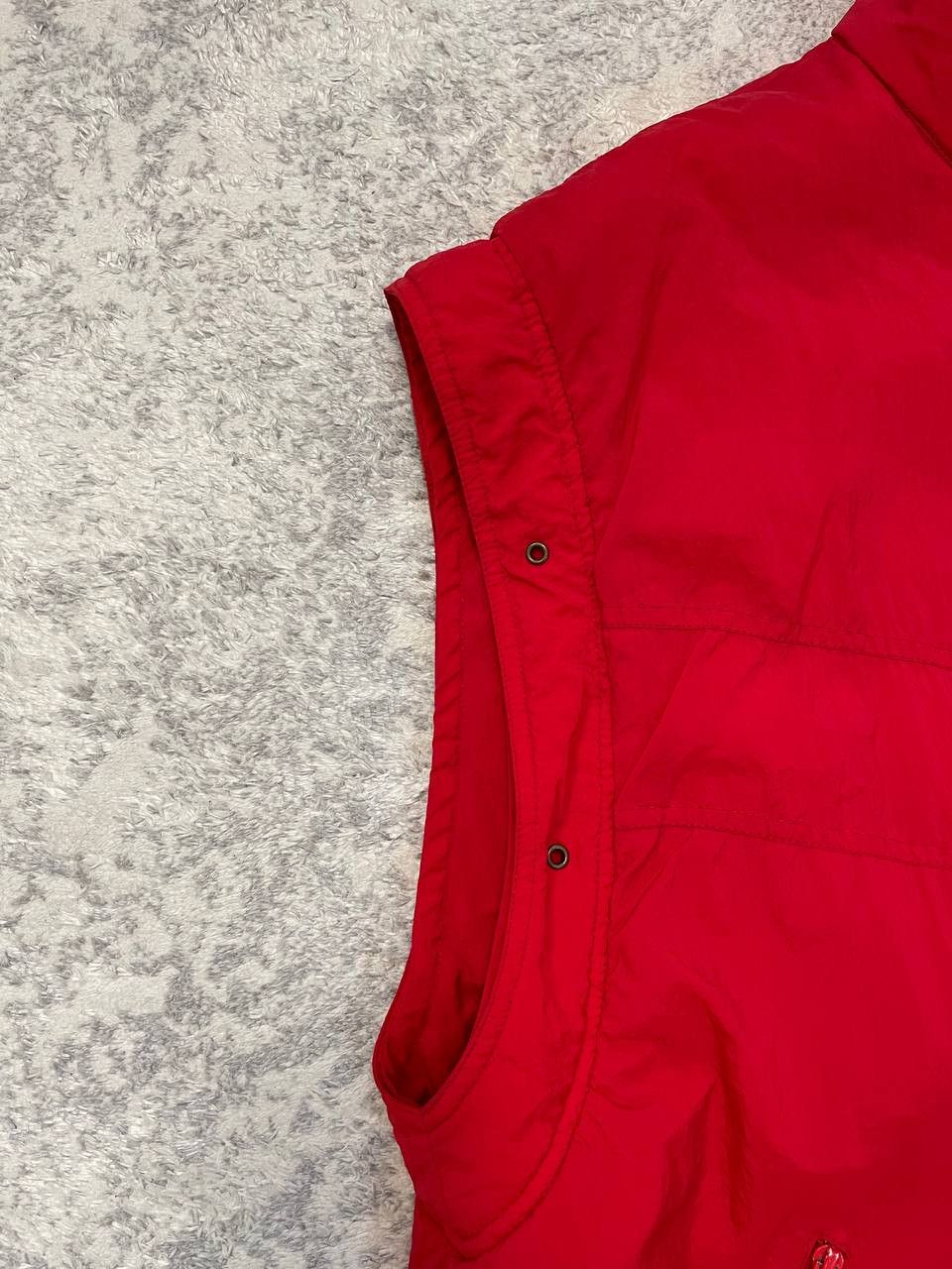 Adidas Vintage Adidas Originals Vest Red Trefoil Sleeveless Jacket Size US XL / EU 56 / 4 - 8 Thumbnail