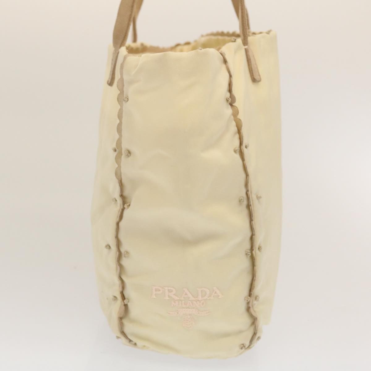 Prada PRADA Tote Bag Nylon Beige Size ONE SIZE - 4 Thumbnail