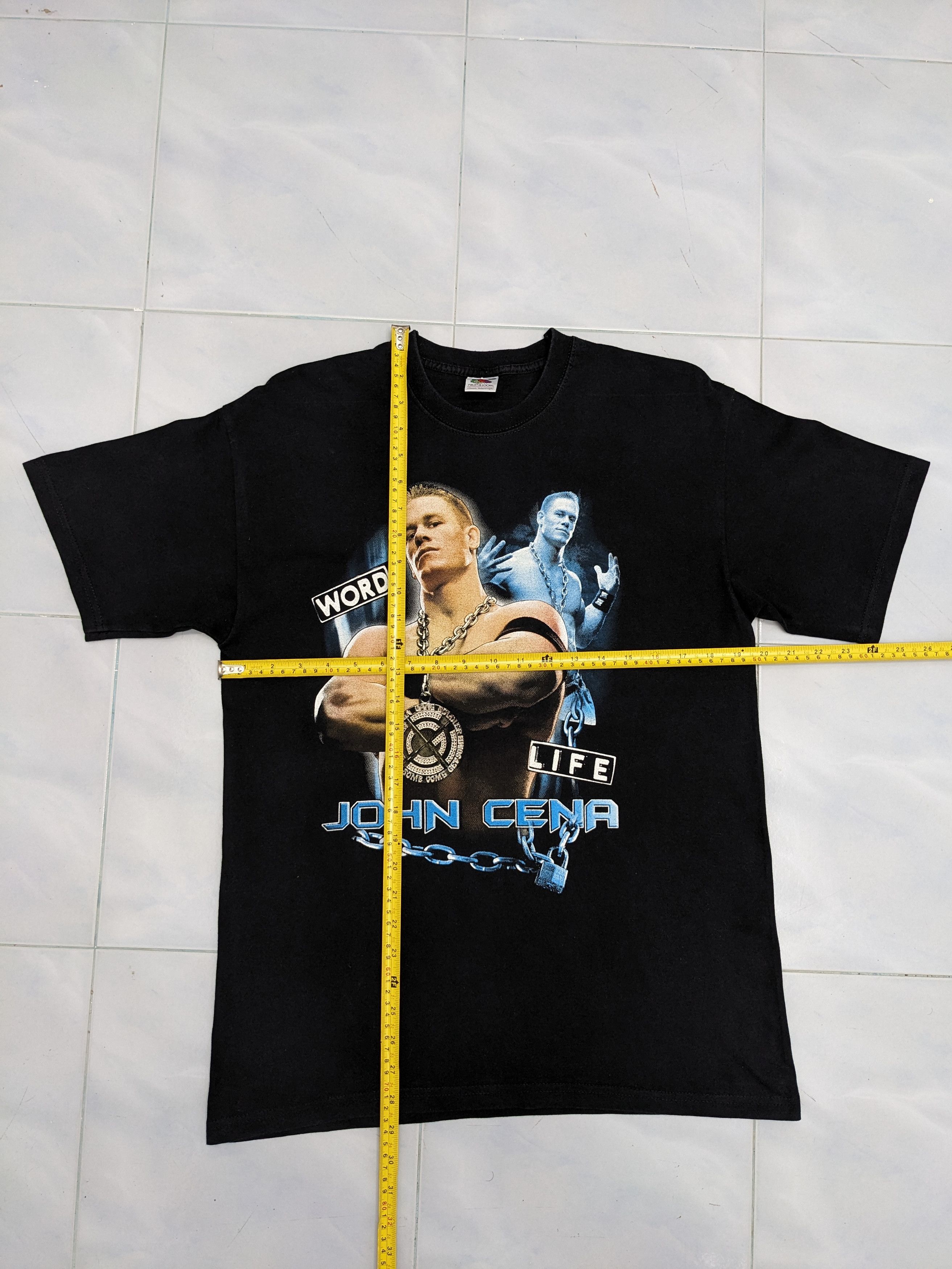 WWE Vintage John Cena WWE WWF Wrestling Merch Rap Tshirt Size US M / EU 48-50 / 2 - 6 Thumbnail