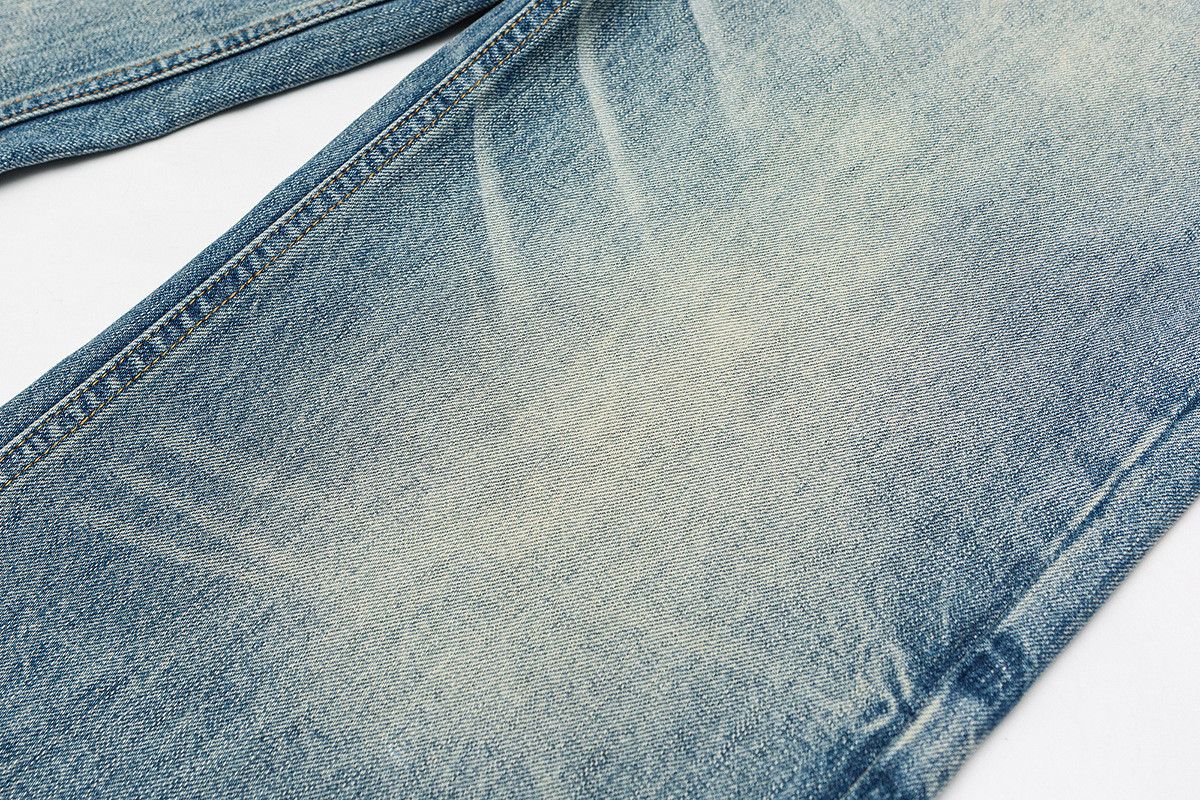 Vintage Retro loose straight leg casual washed jeans Size US 32 / EU 48 - 4 Thumbnail