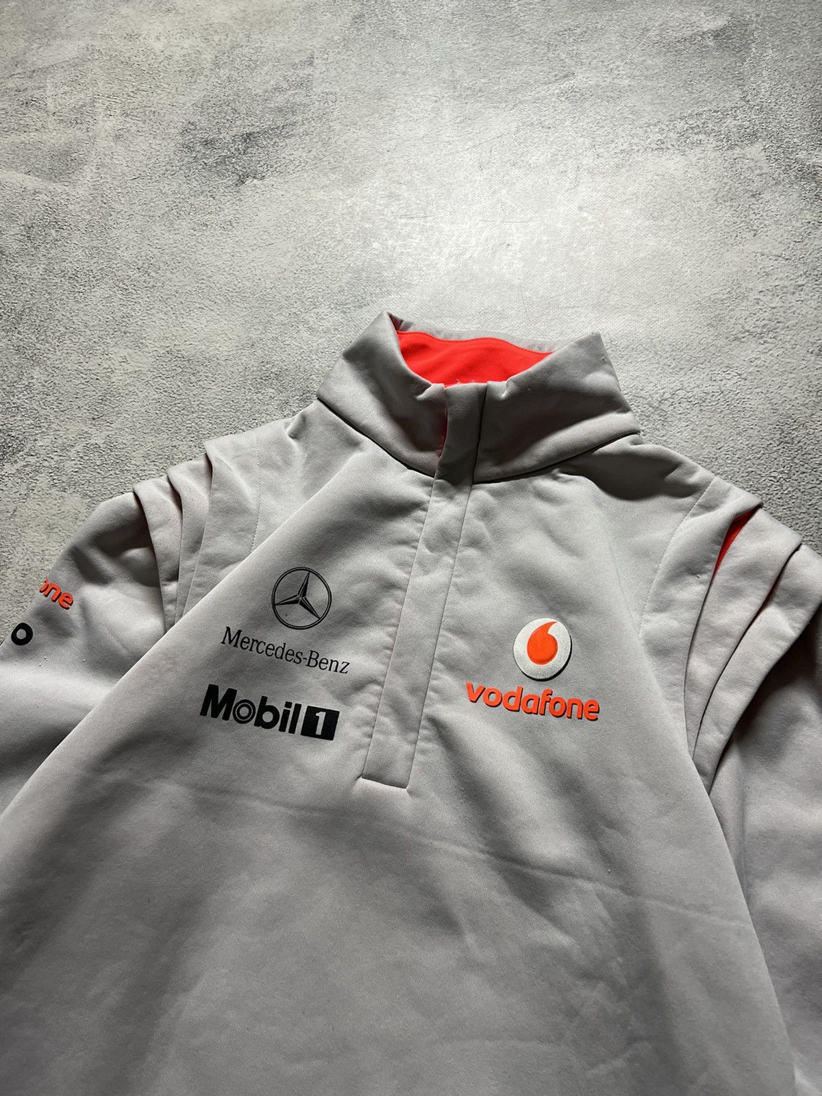 Vintage Y2k McLaren Mersedes Racing Soft Shell Jacket🤍 00’s