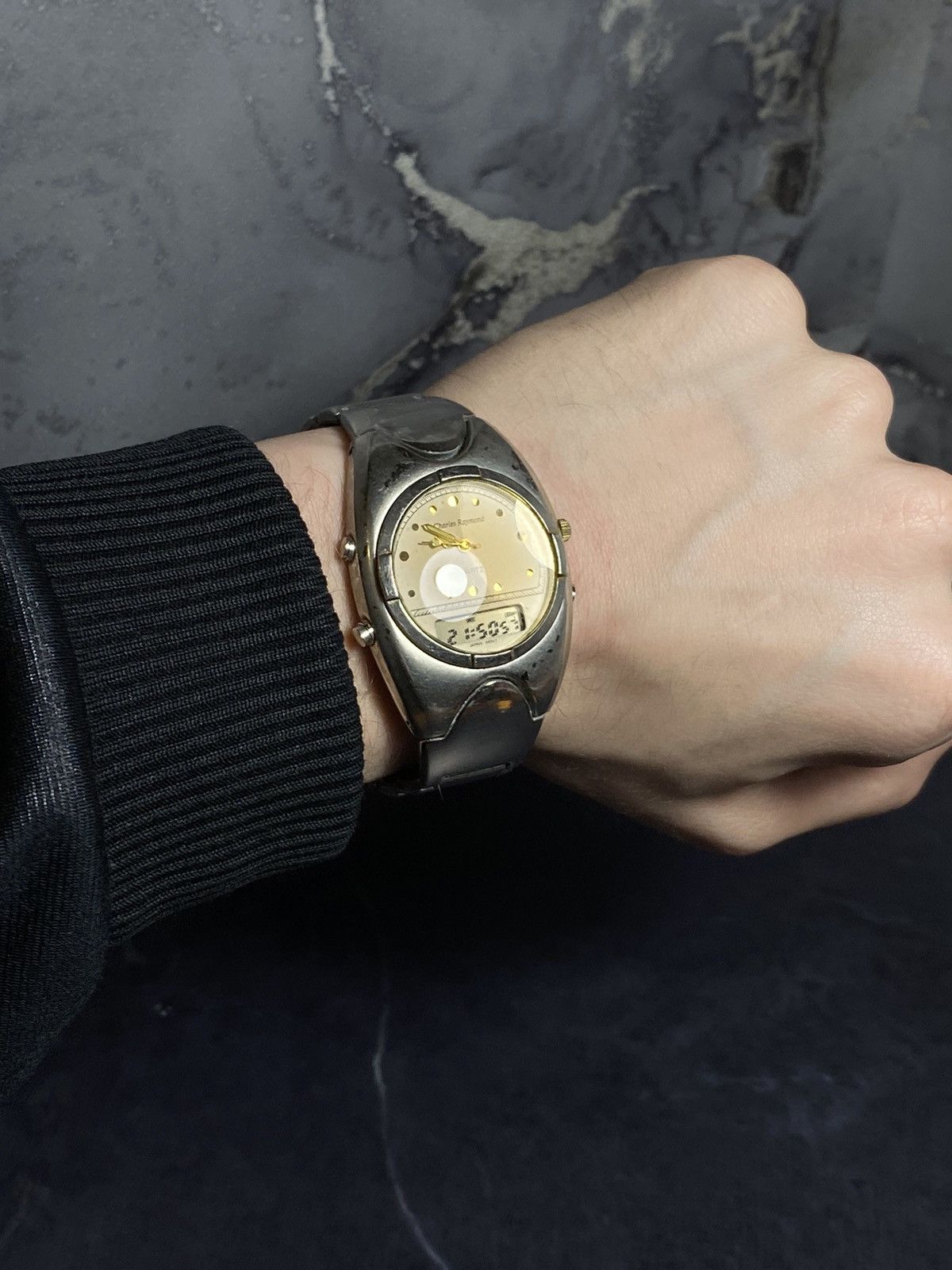 Vintage Charles Raymond Analog-Digital Watch | Japanese Movement Size ONE SIZE - 5 Thumbnail