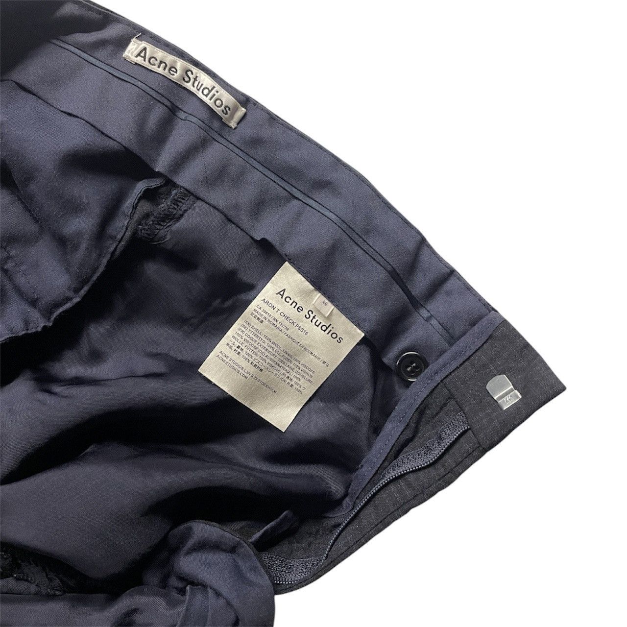 Acne Studios Acne Studios ARON T CHECK PSS16 Trousers Size US 32 / EU 48 - 5 Thumbnail