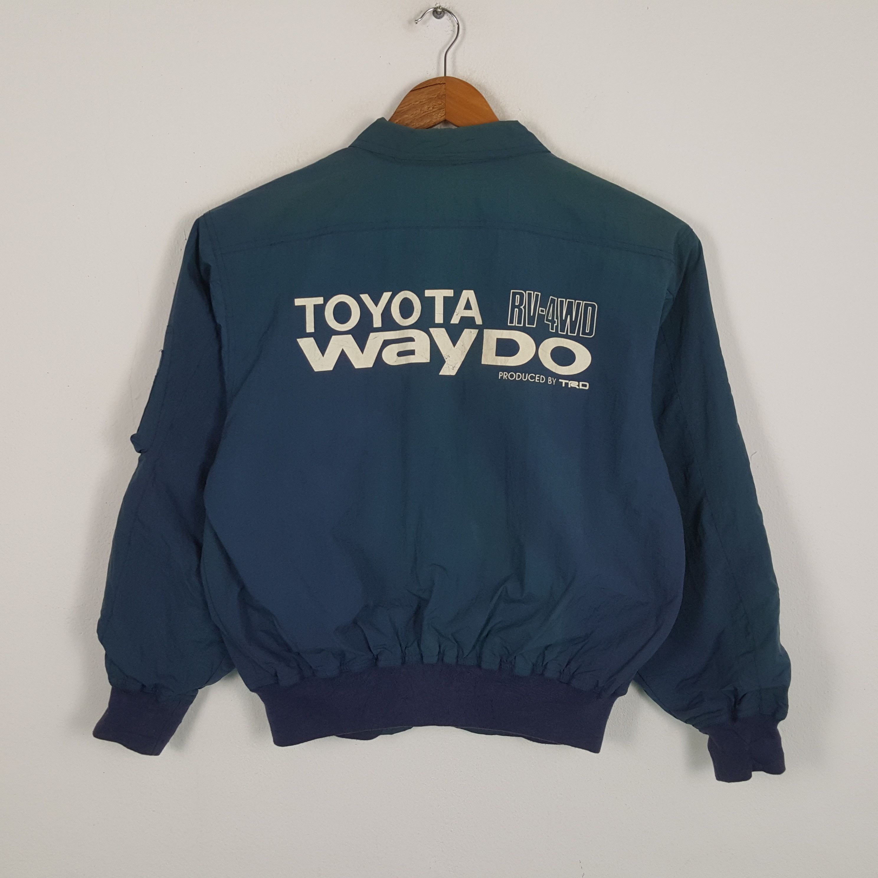 Vintage Vintage TRD TOYOTA WAYDO Racing Team Jacket Size US XL / EU 56 / 4 - 1 Thumbnail