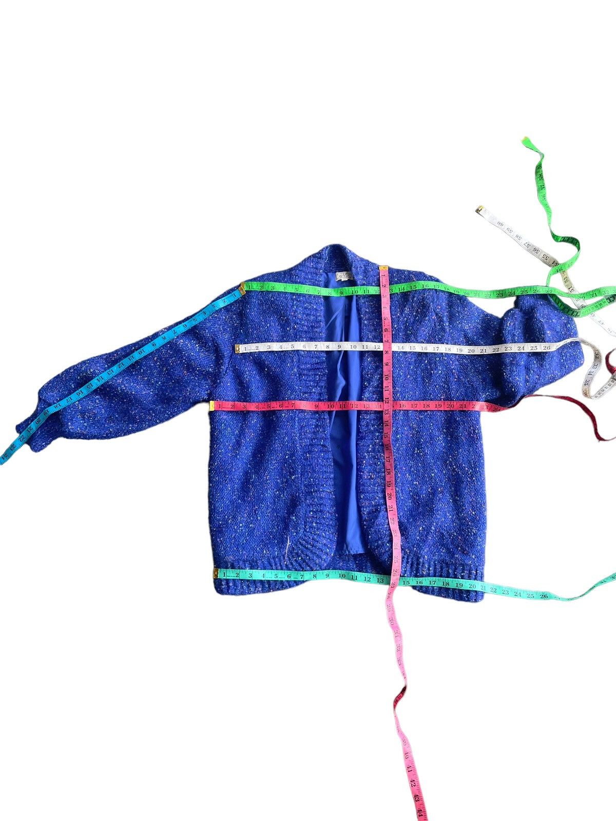 Vintage Vintage Mohair Bel Sogno Art Knit Jacket Size M / US 6-8 / IT 42-44 - 14 Thumbnail