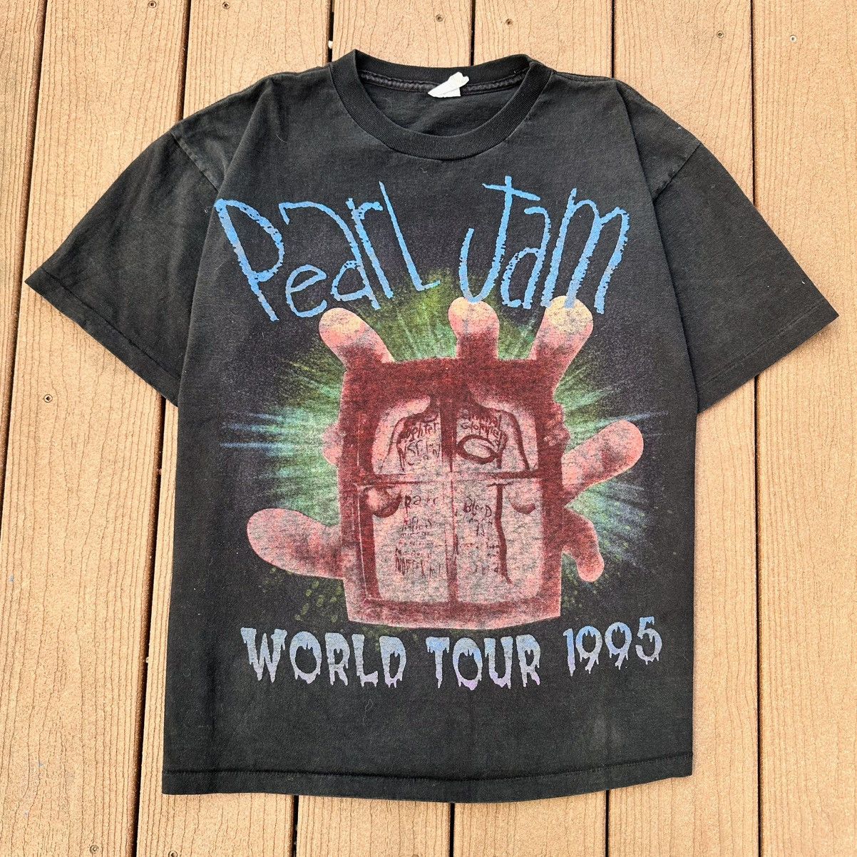 Giant Vintage 1995 Pearl Jam Parking Lot Black SUPER DUPER Size US L / EU 52-54 / 3 - 2 Thumbnail