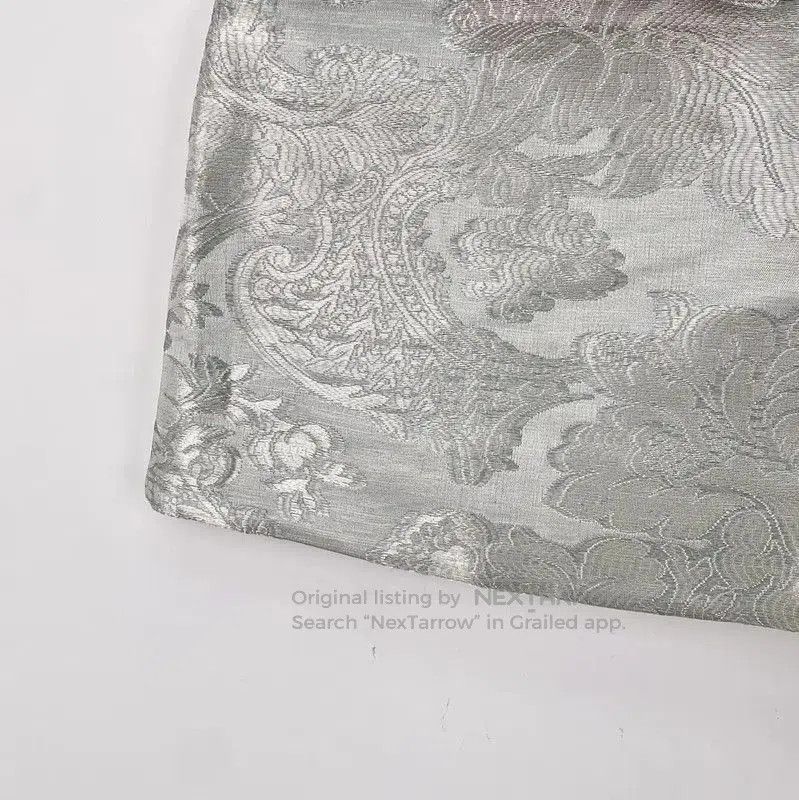 Louis Vuitton Louis Vuitton Silver Women's Mini Skirt . Size 22" - 4 Thumbnail