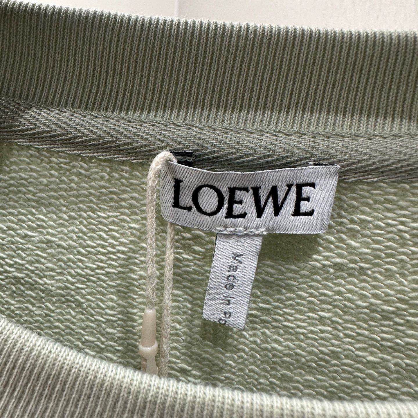 Loewe Loewe apr377 Logo Embroidered Sweatshirt M Size M / US 6-8 / IT 42-44 - 3 Thumbnail