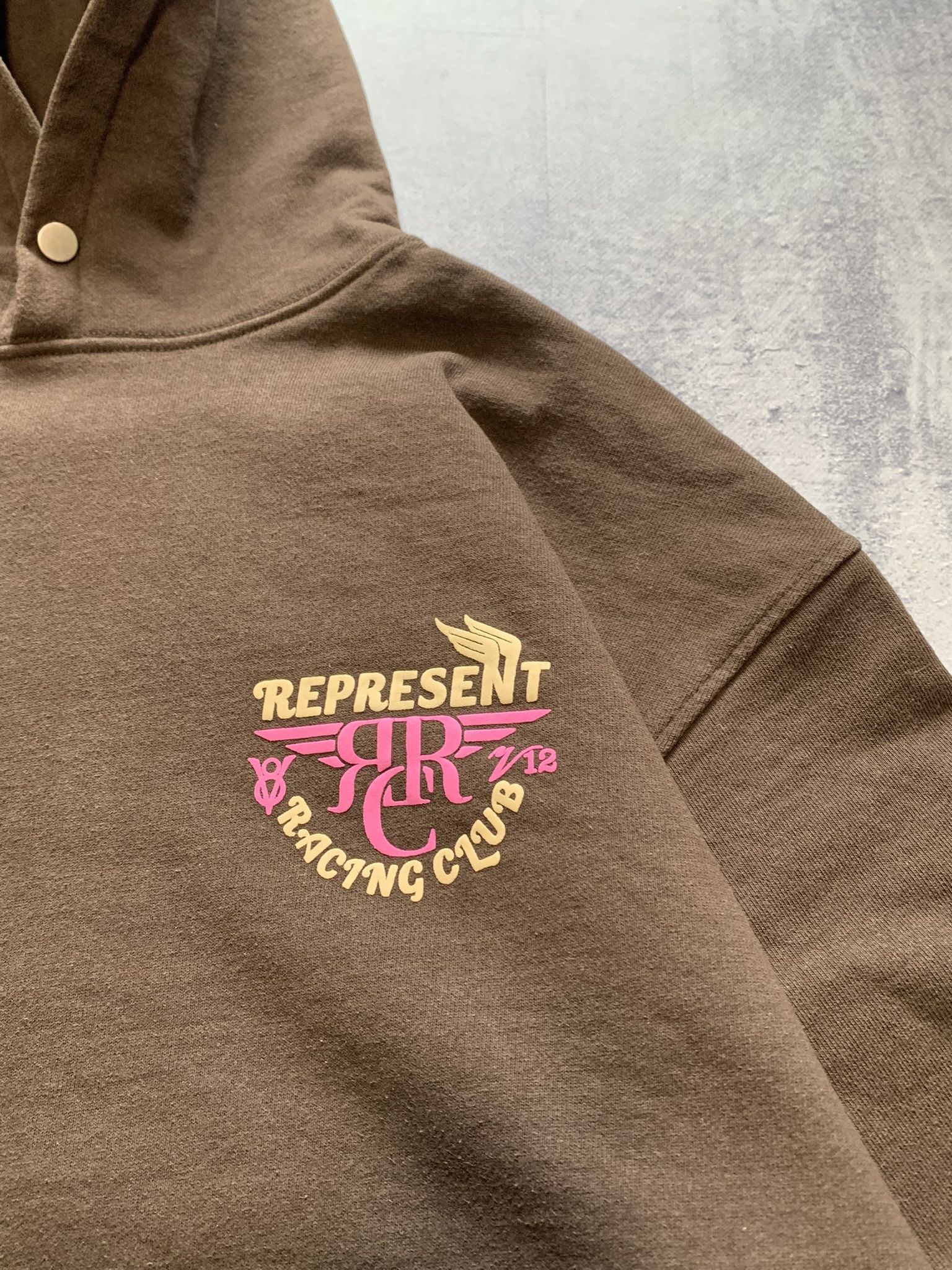 Represent Clo. Represent Racing Hoodie Hooded Sweatshirt Racing Club Bright Size US XL / EU 56 / 4 - 7 Thumbnail
