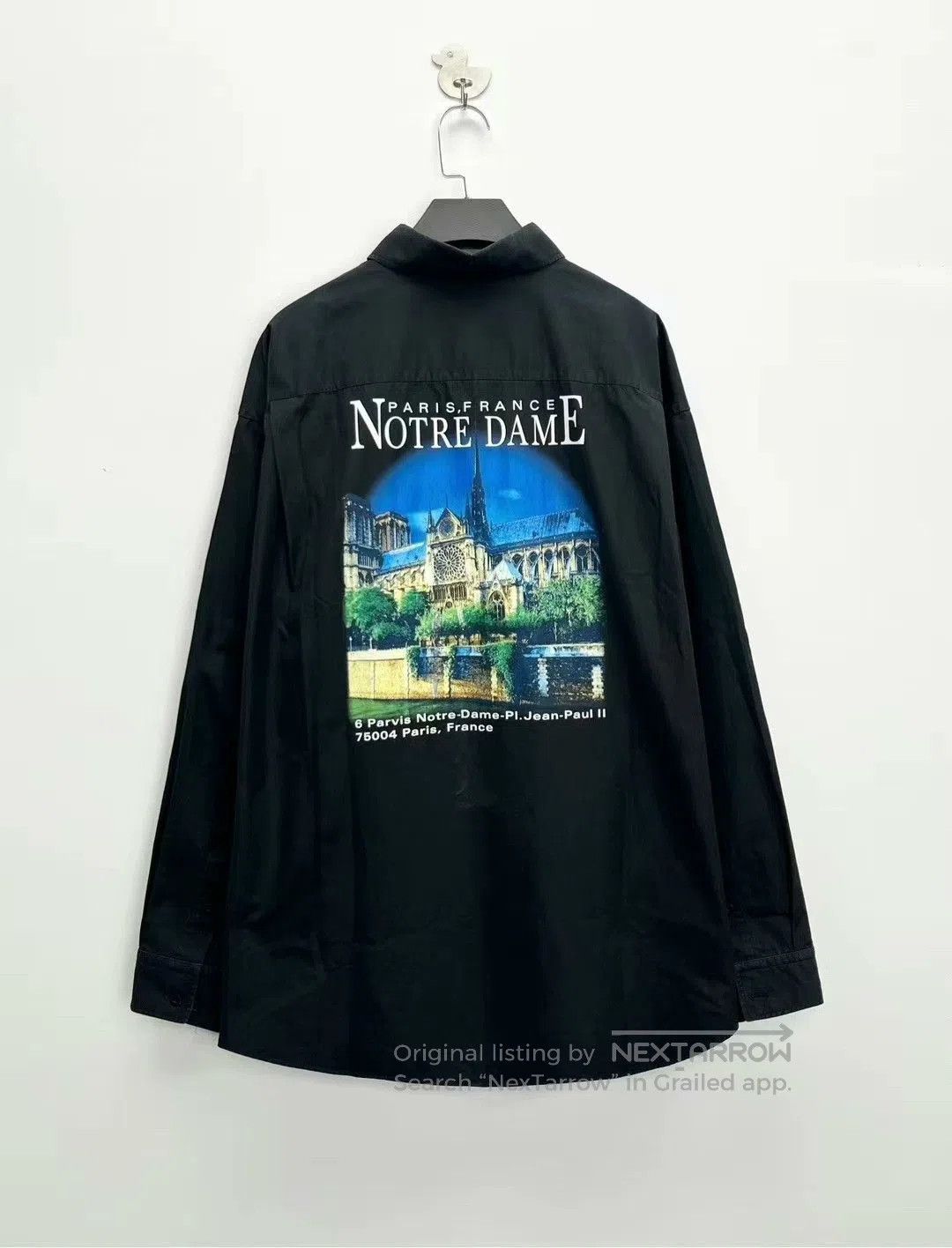 Balenciaga balenciaga black sacre coeur shirt jacket. Size US L / EU 52-54 / 3 - 2 Thumbnail