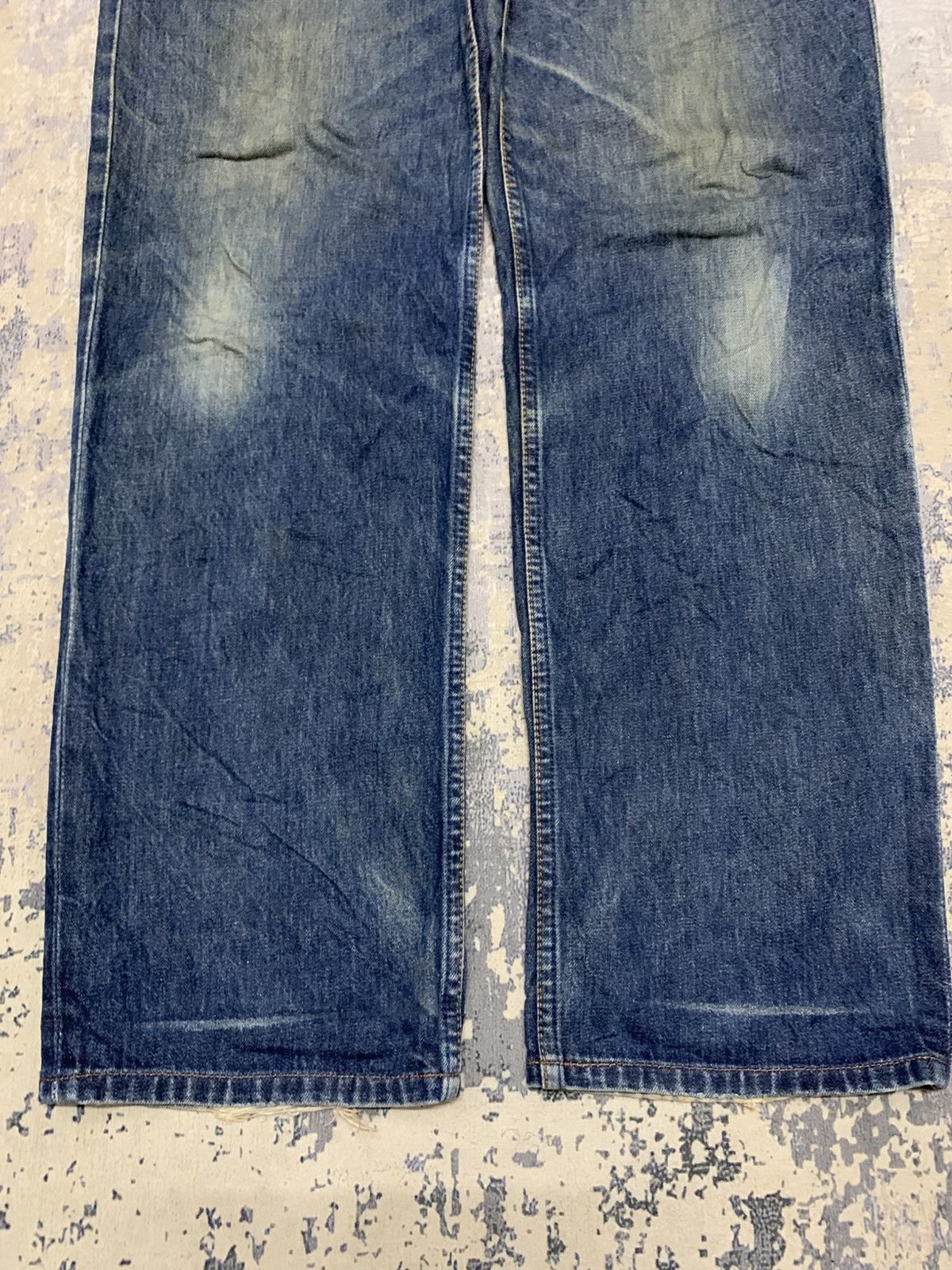 Levi's VTG 90s Levi’s 508 Straight Leg Denim Jeans Faded Wash 38x30 Size US 38 / EU 54 - 4 Thumbnail