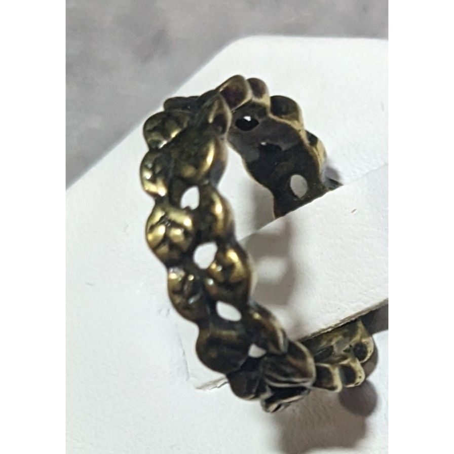 Other Elven Leaf Fantasy Gold Tone Costume Ring Size 6 Size ONE SIZE - 9 Thumbnail