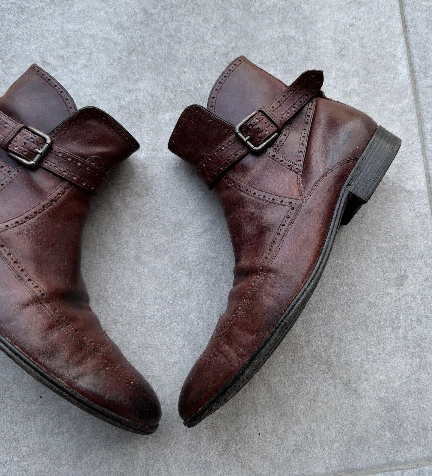 Dolce & Gabbana DOLCE & GABBANA Brown Chelsea Boots Size 8.5 Made In Italy Size US 8.5 / EU 41-42 - 5 Thumbnail