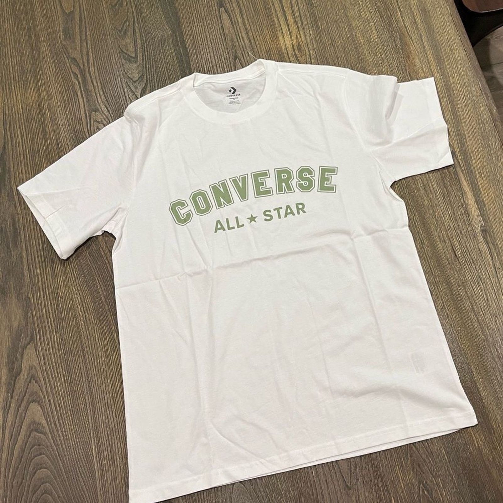Converse NWOT Converse All Star T-Shirt Lightweight White Size M Size M / US 6-8 / IT 42-44 - 1 Thumbnail