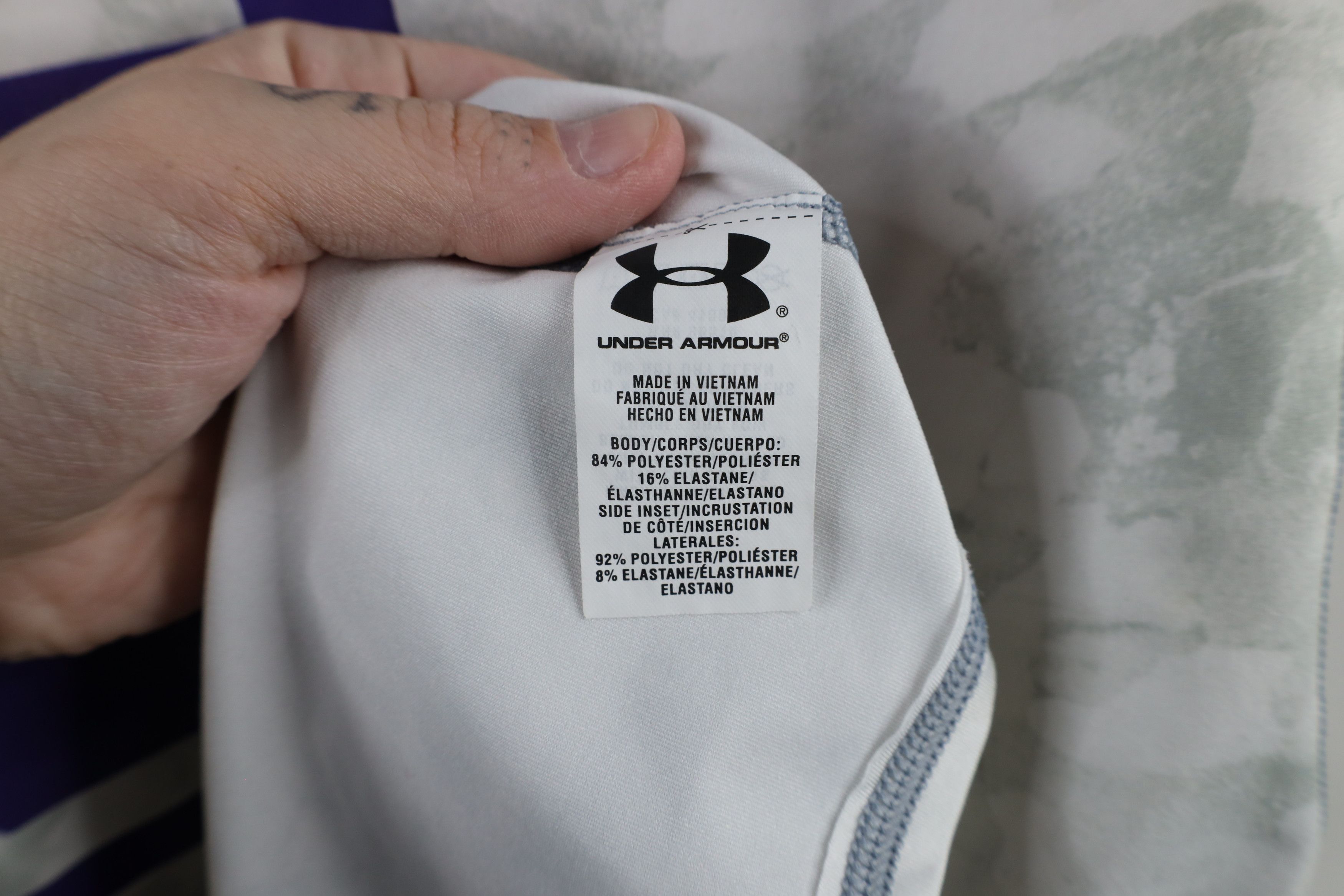Under Armour × Vintage Under Armour Northwestern University Football T-Shirt LB Size US XXL / EU 58 / 5 - 7 Thumbnail