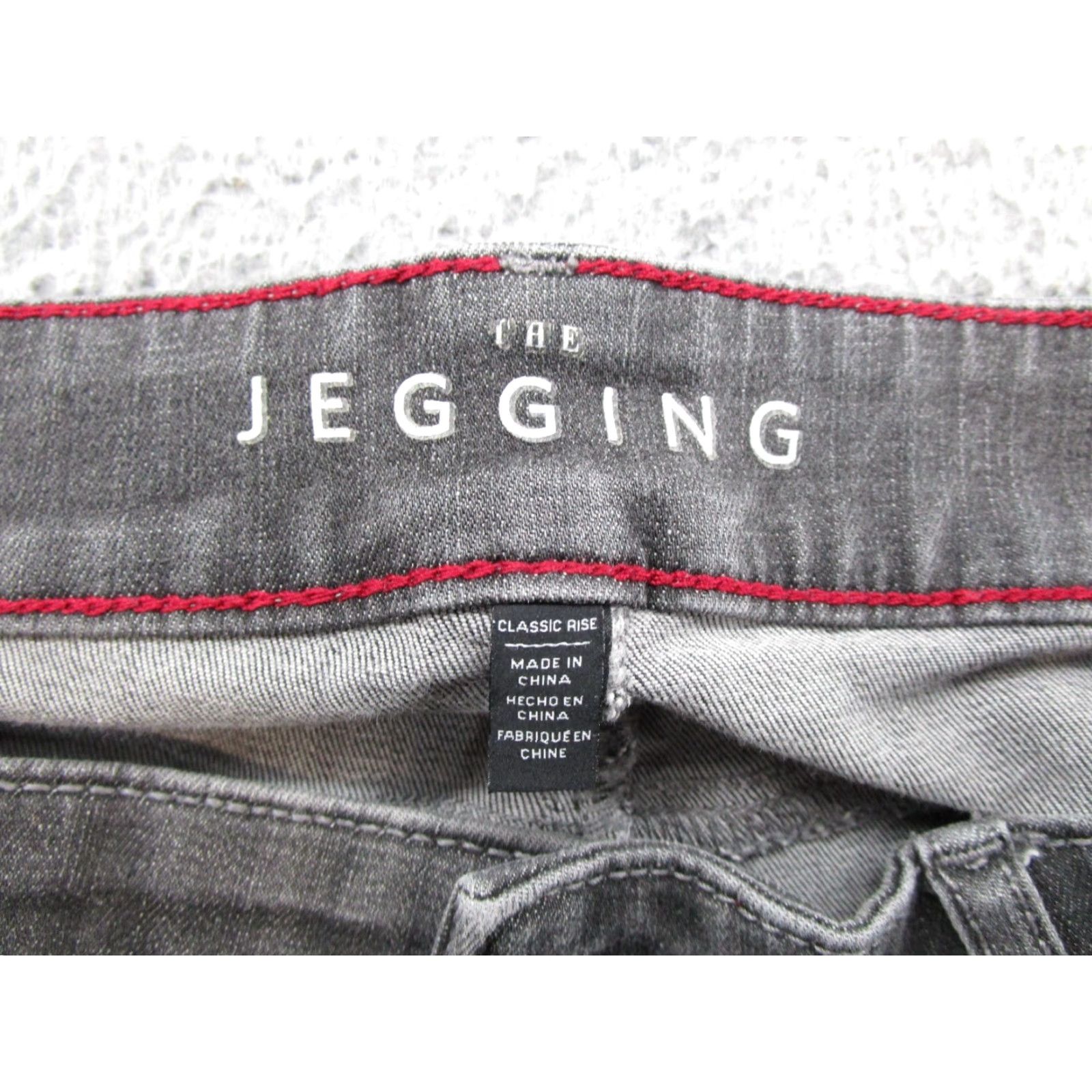 White House Black Market White House Black Market The Jegging Jeans Women's Size 4 Gray Stretch Size 27" / US 4 / IT 40 - 4 Thumbnail