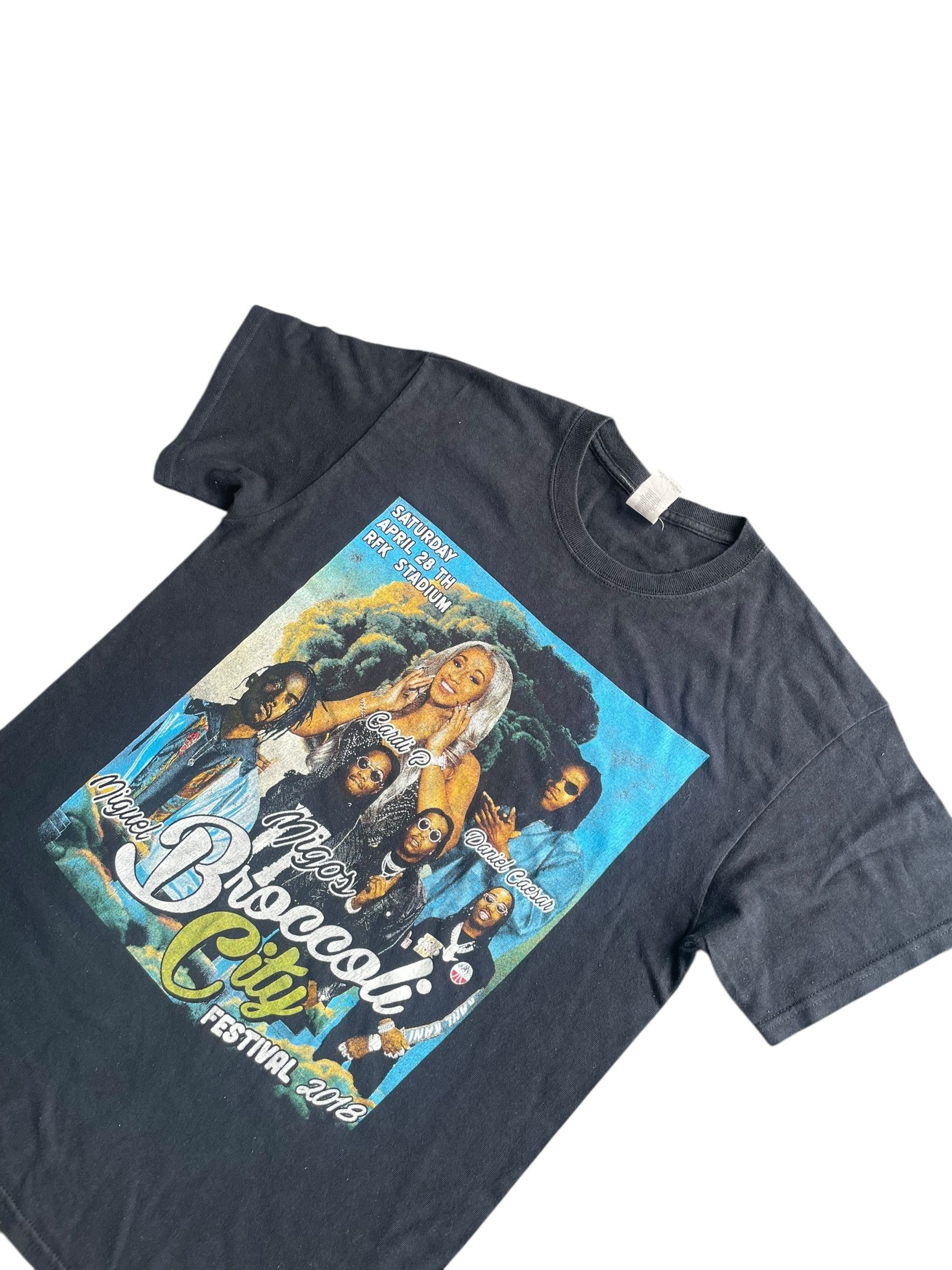 Rap Tees Hiphop Brocoli City Festival 2018 Size US M / EU 48-50 / 2 - 3 Thumbnail