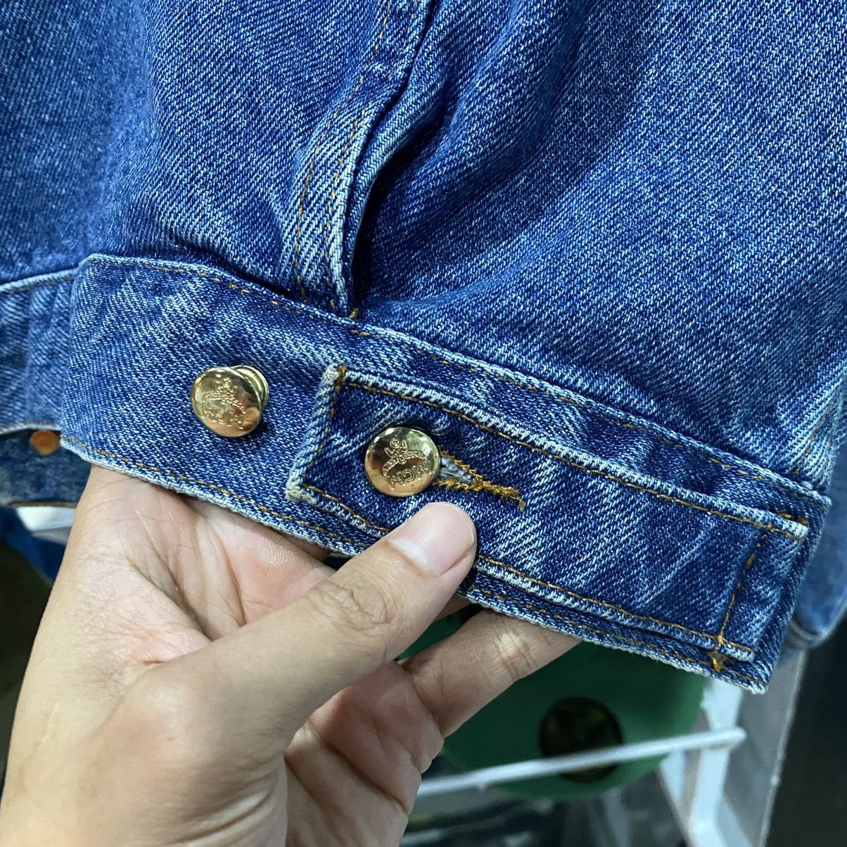MCM × Vintage Vtg 90’s MCM denim jacket Size US S / EU 44-46 / 1 - 9 Thumbnail
