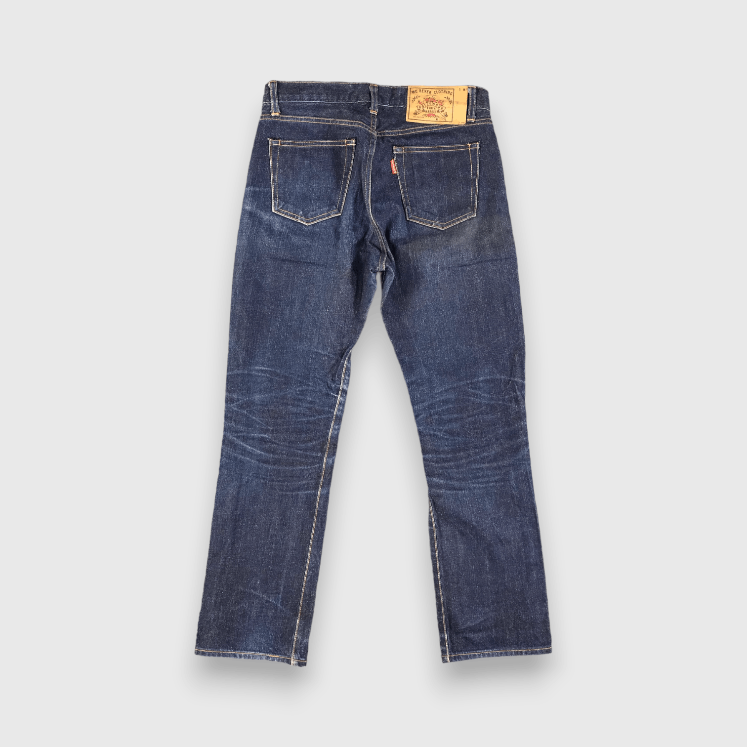 Japanese Brand Hr Market Jeans Dark Wash Denim -J2758 Size US 30 / EU 46 - 2 Thumbnail