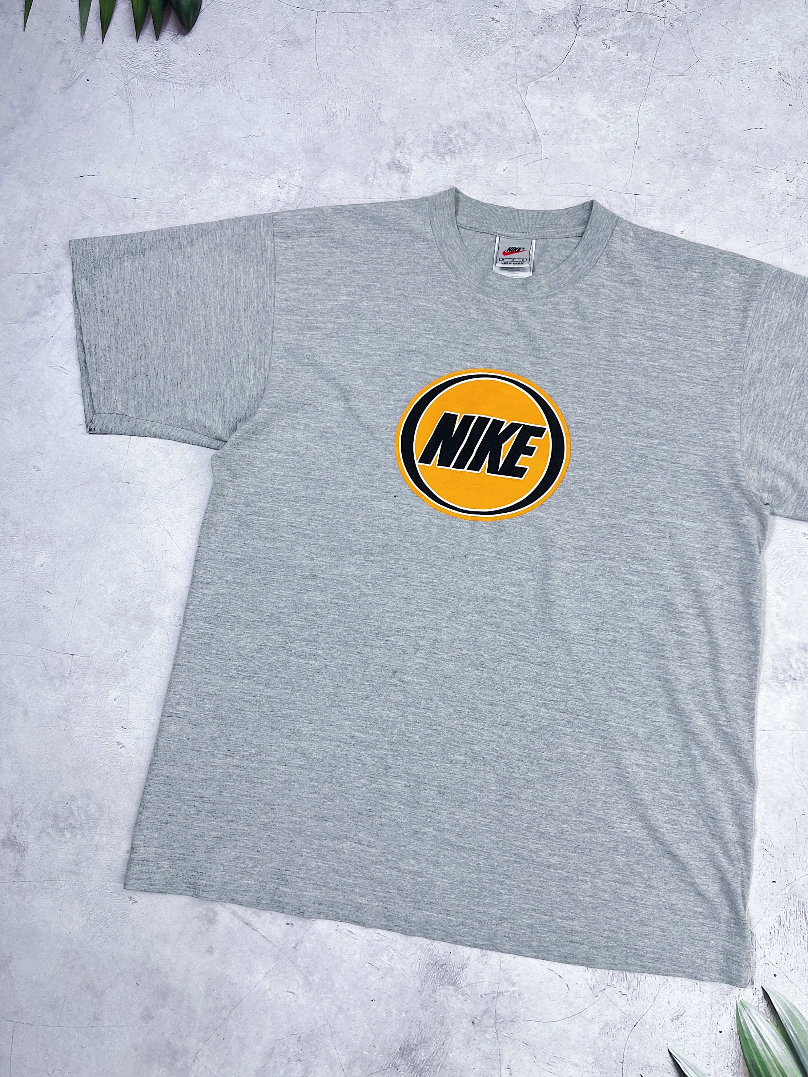 Nike × Vintage Vintage Nike T-Shirt Basketball Big Swoosh Logo Size US M / EU 48-50 / 2 - 2 Thumbnail