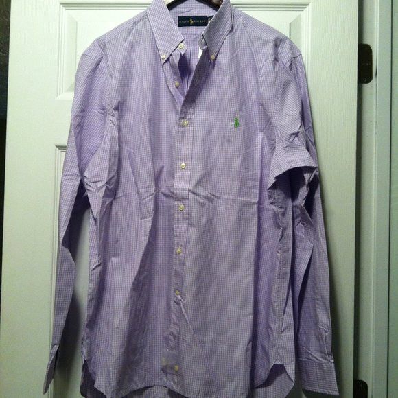 Polo Ralph Lauren POLO RALPH LAUREN MEN'S NEW 100%COTTON CASUAL SHIRT SIZE: 17 Size US XL / EU 56 / 4 - 3 Thumbnail