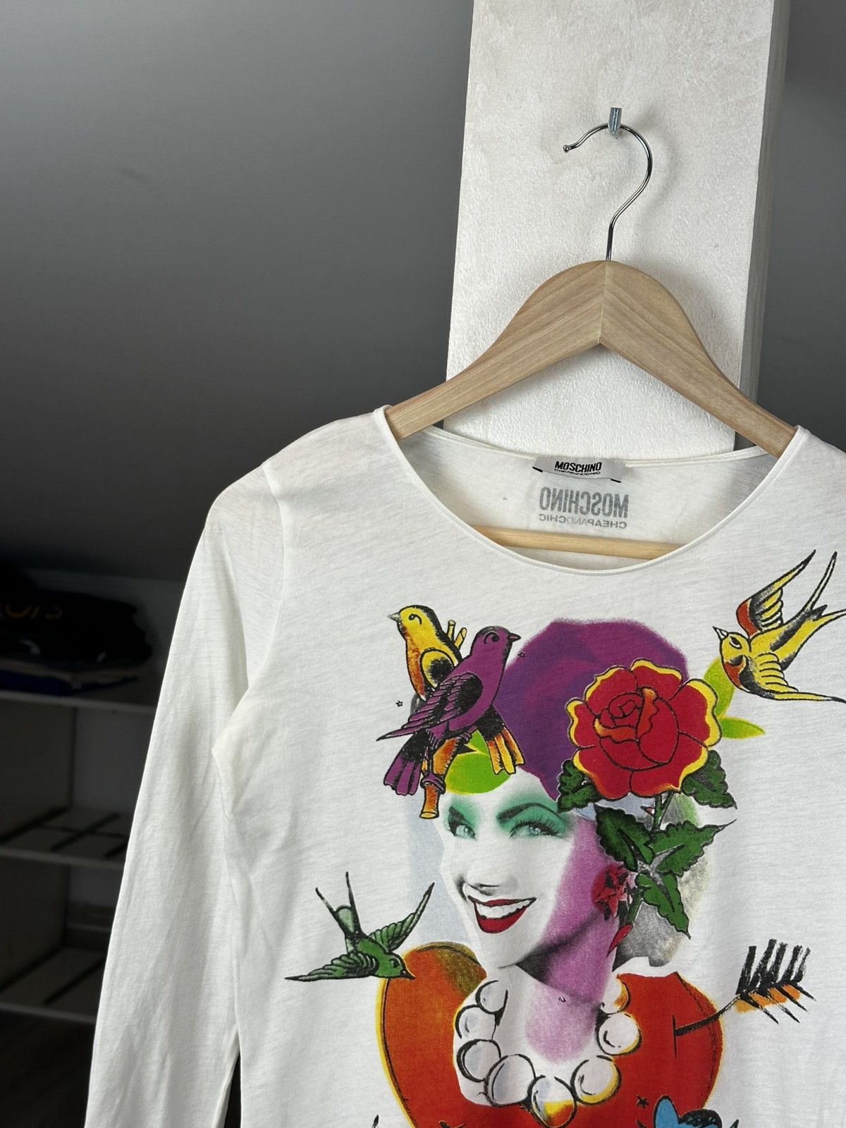 Moschino Cheap & Chic Moschino Pop Art Top Long Sleeve Size M / US 6-8 / IT 42-44 - 2 Thumbnail