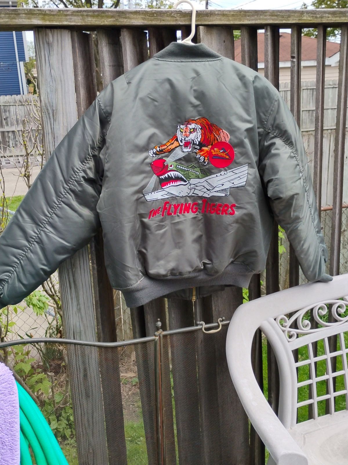 Rothco NWT Rothco REVERSIBLE MA-1 Flight Jacket Tigers P-40 Bomber Size US M / EU 48-50 / 2 - 4 Thumbnail