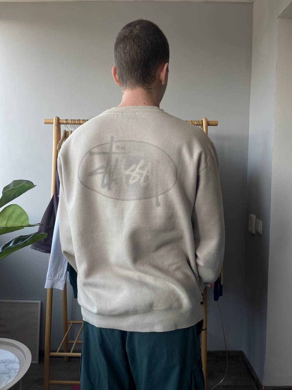 Streetwear × Stussy × Vintage vintage rare 90s stussy big logo sweatshirt Size US M / EU 48-50 / 2 - 1 Thumbnail