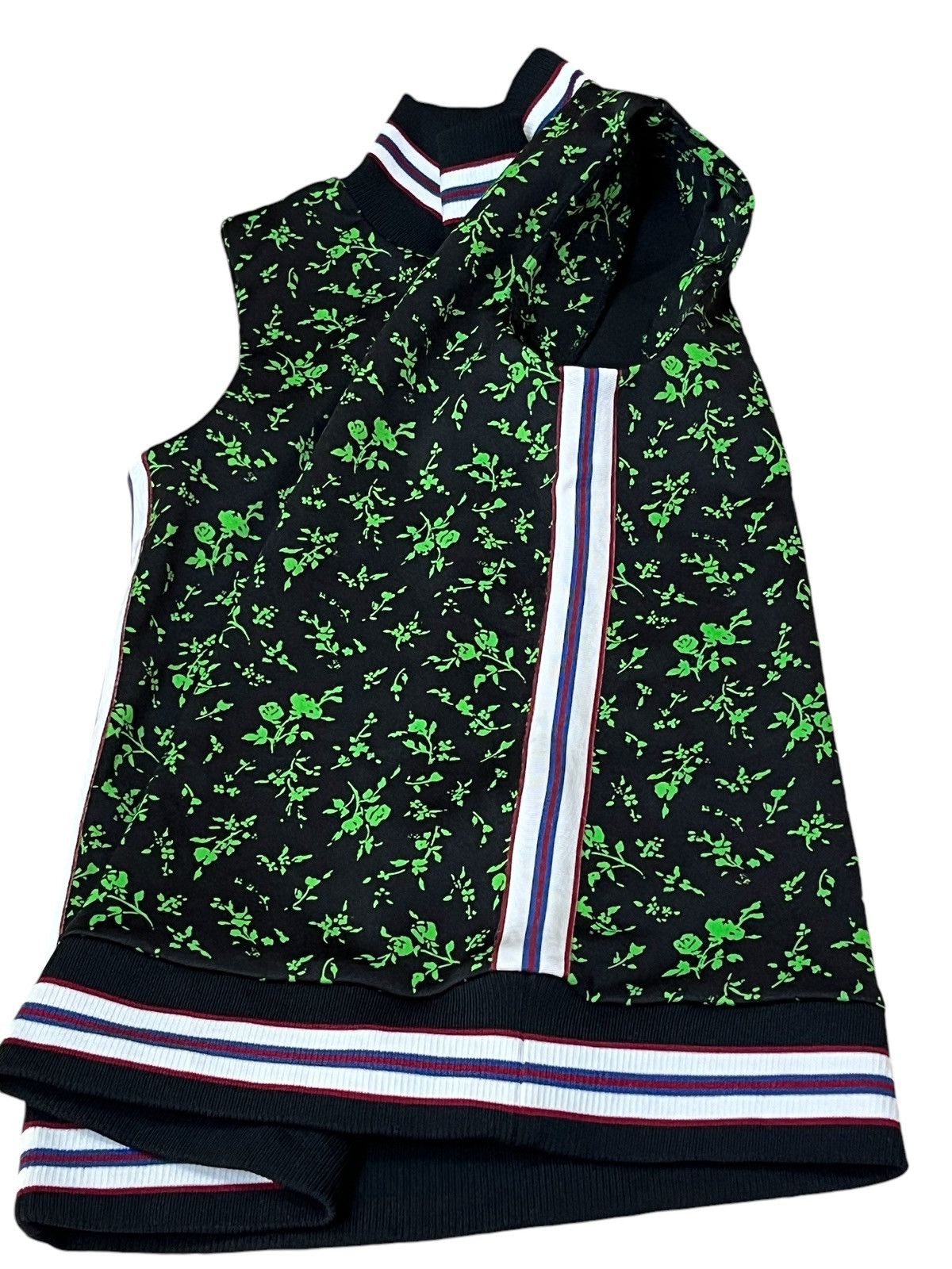 Maison MIHARA YASUHIRO MIHARA YASUHIRO ABSTRACT FLORAL HIGH NECK SLEEVELESS SHIRT Size US S / EU 44-46 / 1 - 5 Thumbnail
