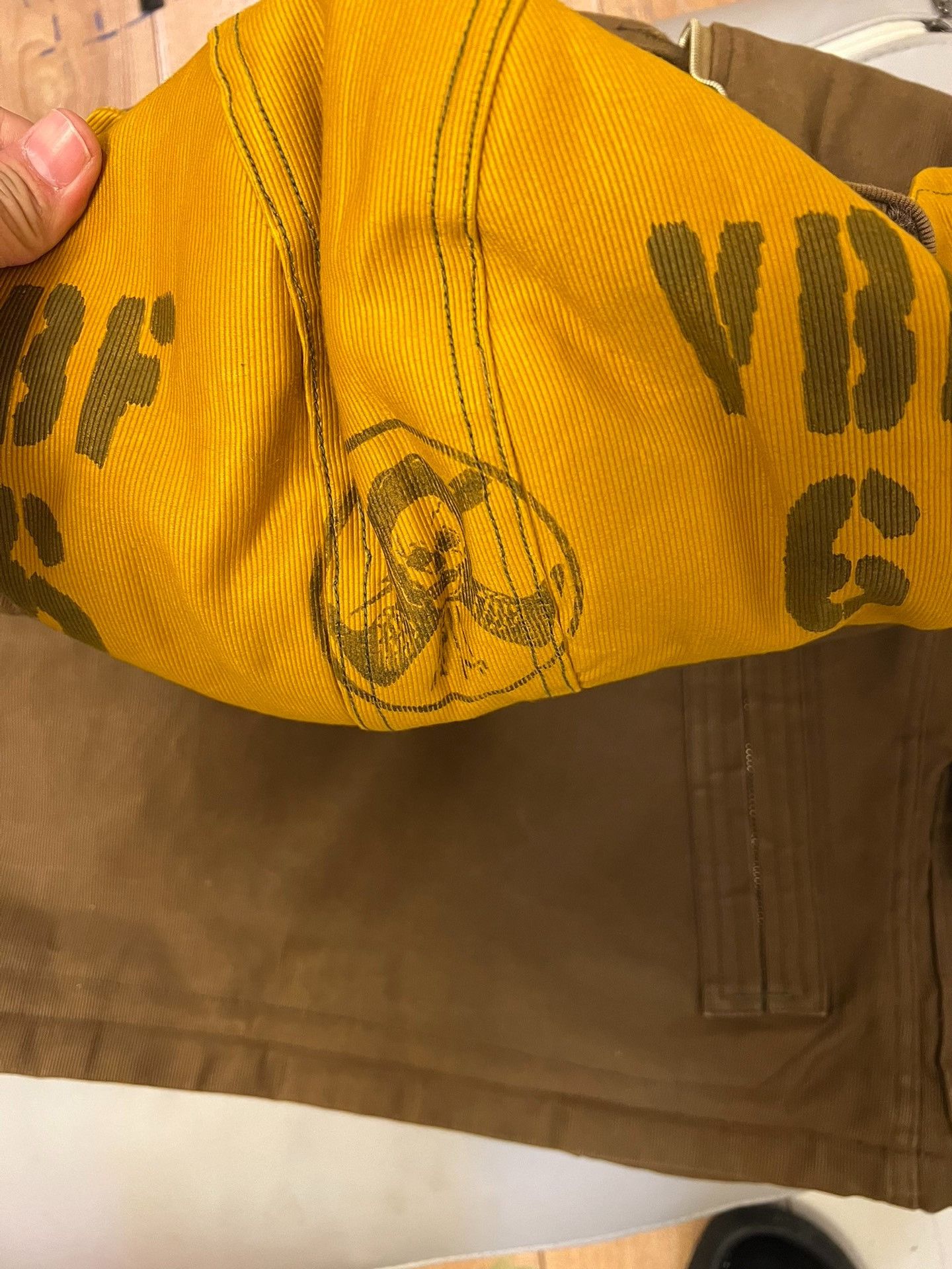 Freewheelers Freewheelers 99 new little yellow hat avatar alpaca hair ve Size 38R - 5 Thumbnail