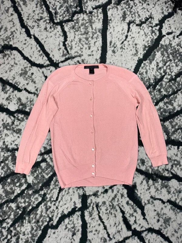 Marc Jacobs Marc Jacobs pink cardigan sweater S Size S / US 4 / IT 40 - 1 Thumbnail