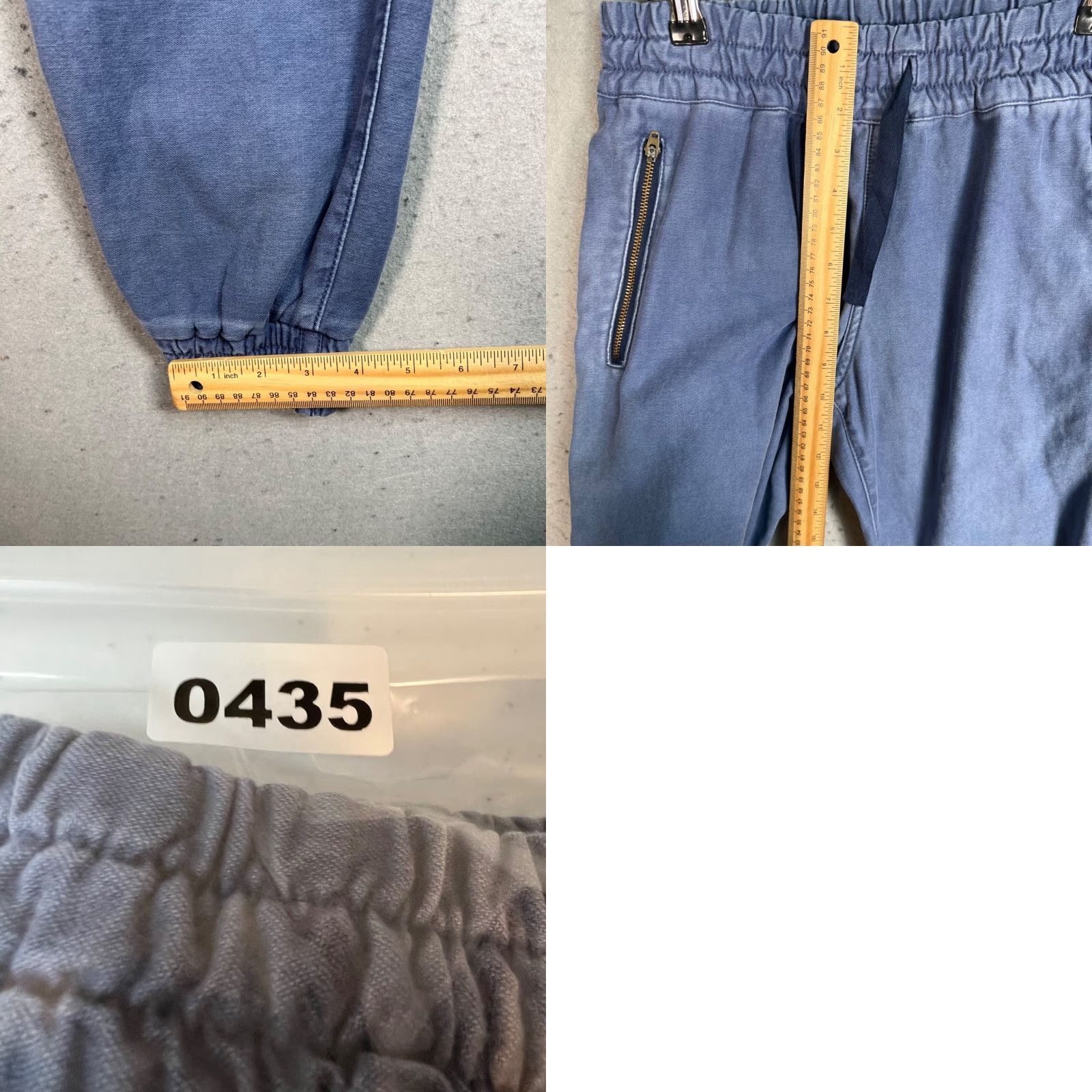 TNA VINTAGE Aritzia Tna Jogger Pants Womens Adult Size 4 Blue Cotton Elastic Waistband Size 27" / US 4 / IT 40 - 8 Thumbnail