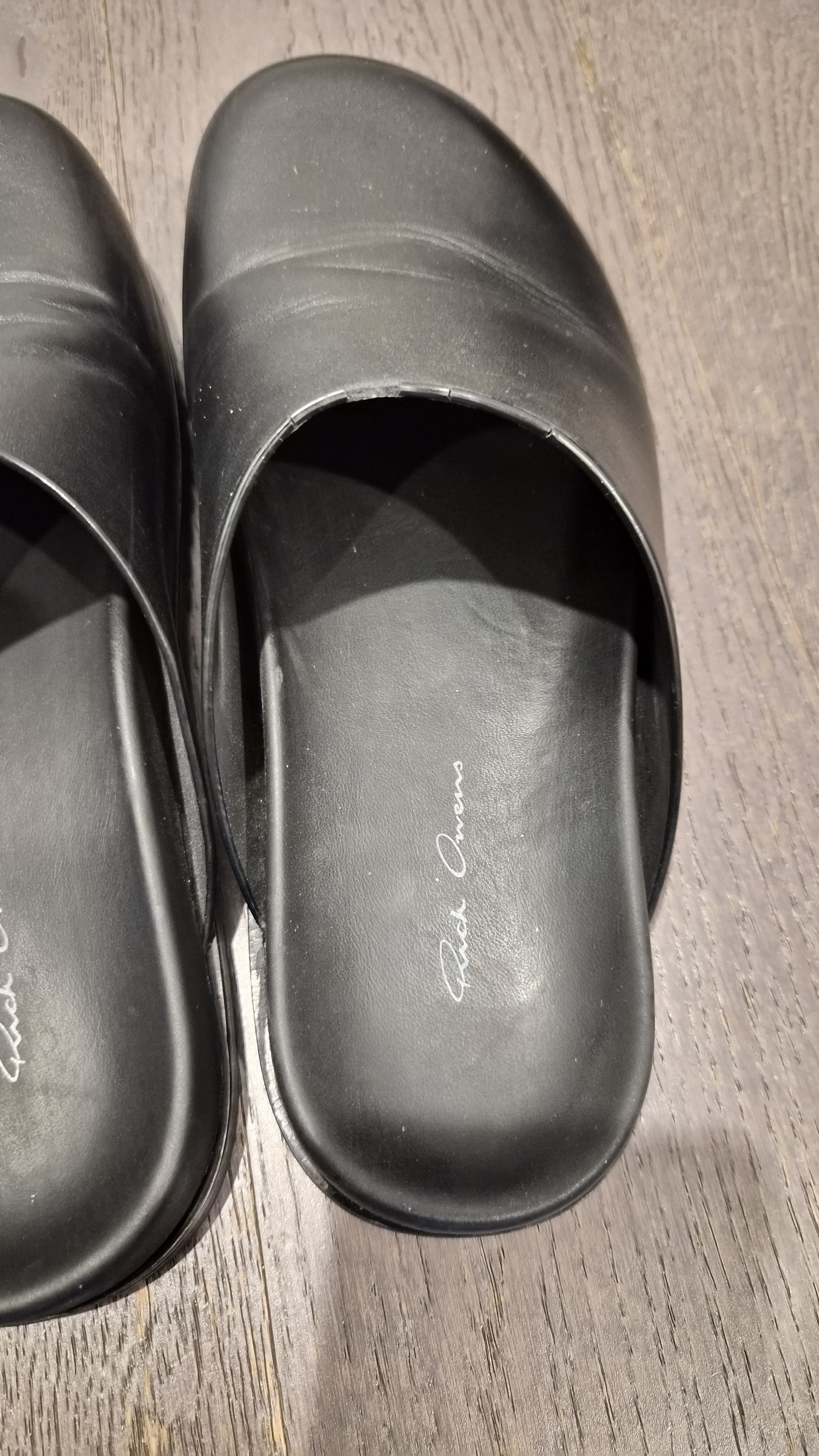Rick Owens Rick Owens Granola Leather Slip-On Mules Size US 6 / EU 39 - 3 Thumbnail
