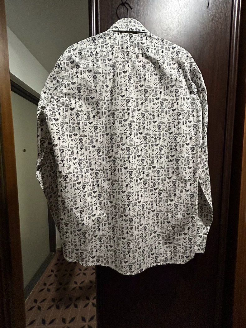 Saint Laurent Paris saint laurent paris size 41 Graffiti Shirt 2503-Nextarrow Size US XS / EU 42 / 0 - 2 Thumbnail