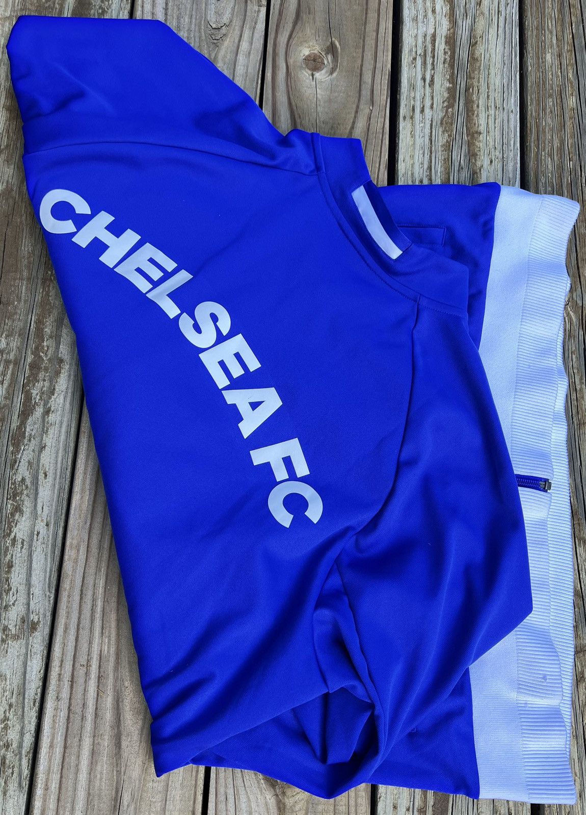 Adidas × Chelsea Soccer ADIDAS CHELSEA Warmup Jacket Size US XL / EU 56 / 4 - 6 Thumbnail