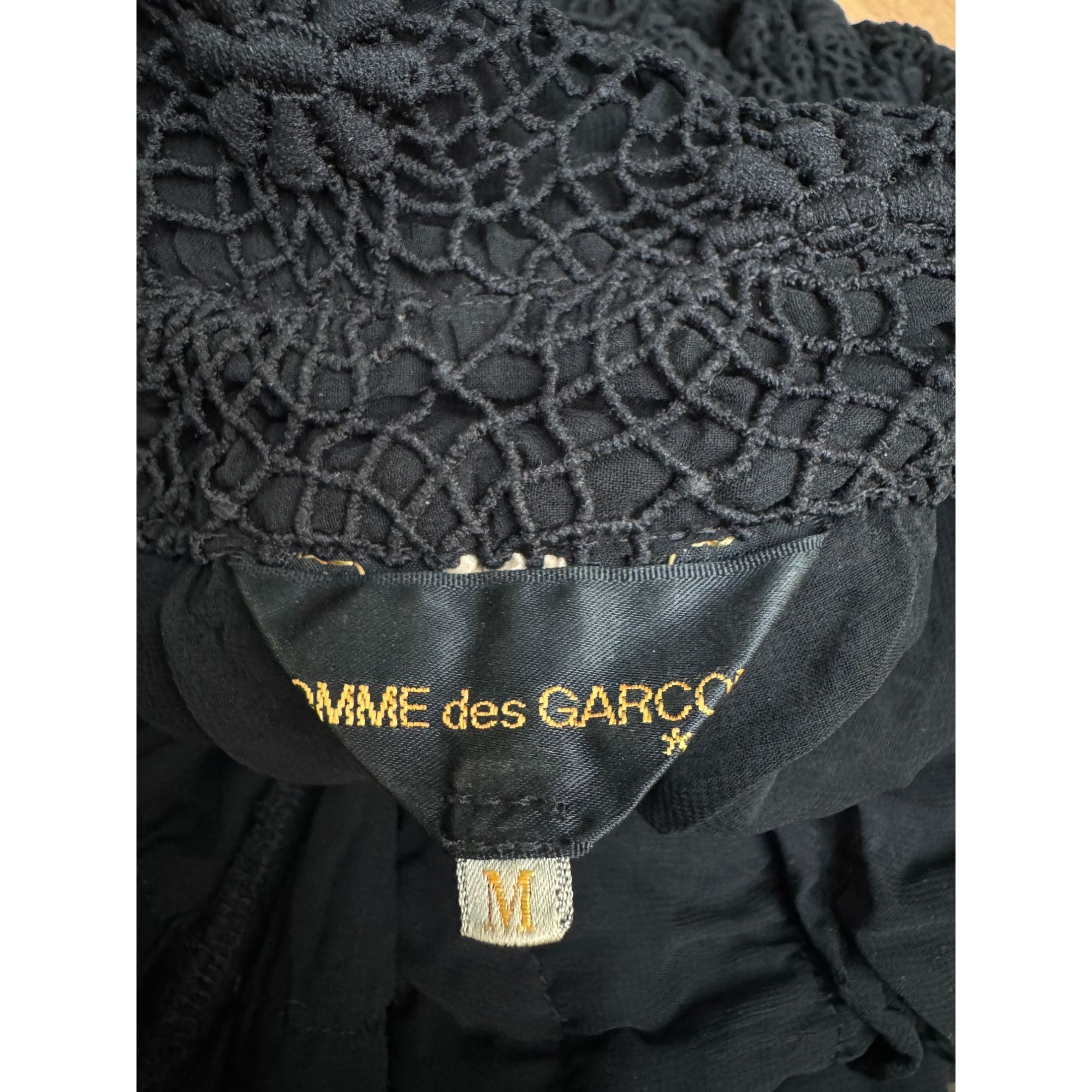 Comme des Garcons Comme des Garçons Autumn/Winter 2005 – Black Two-Way Lace Ja Size M / US 6-8 / IT 42-44 - 7 Thumbnail