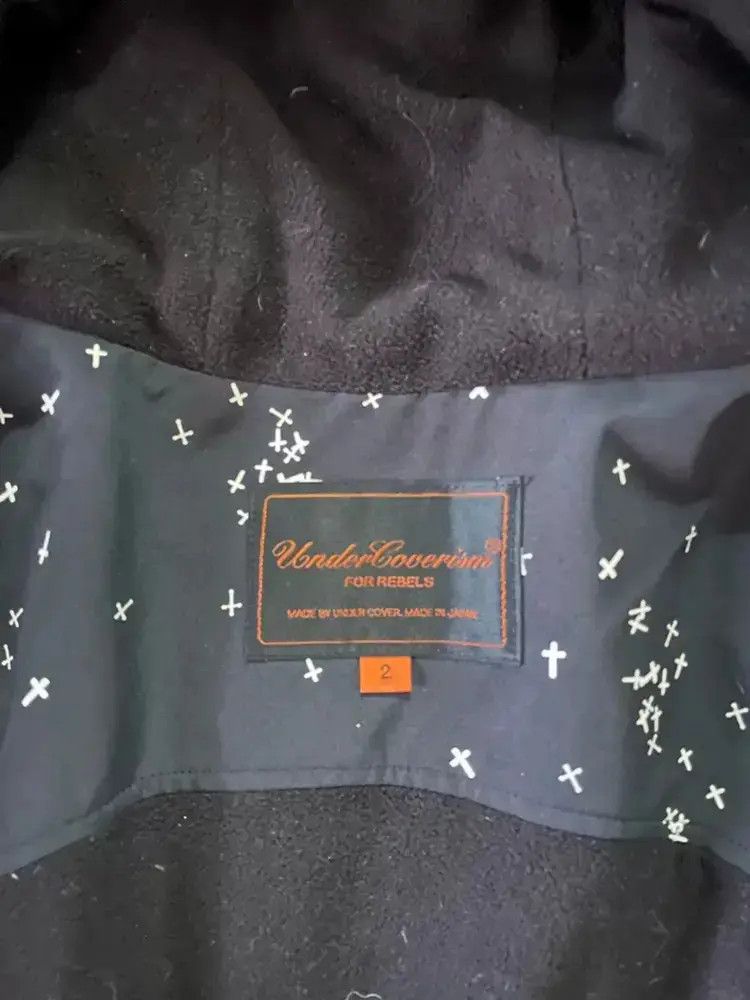 Undercover Sz 2 Undercover 02AW Leather Sleeves Mountain Jacket Size US M / EU 48-50 / 2 - 4 Thumbnail