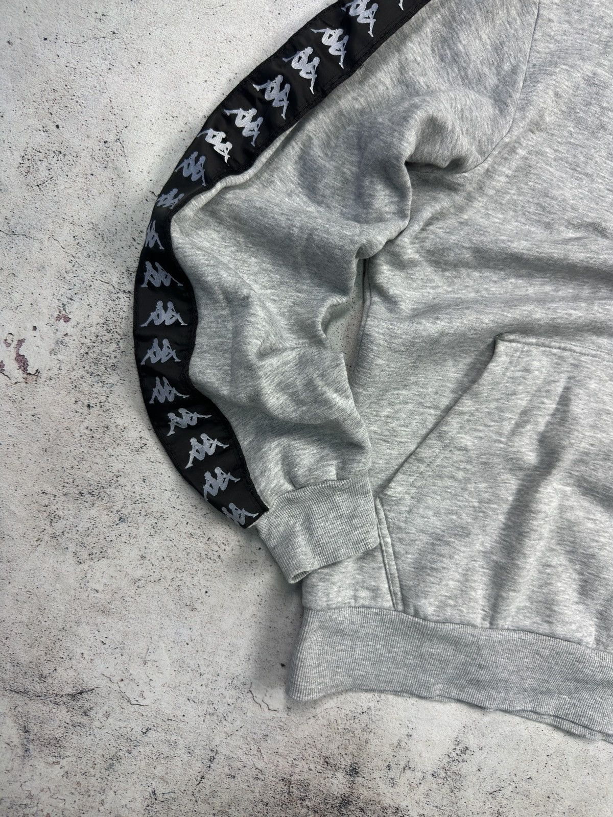 Kappa Kappa Gray Cotton Hoodie Size M Size US M / EU 48-50 / 2 - 3 Thumbnail