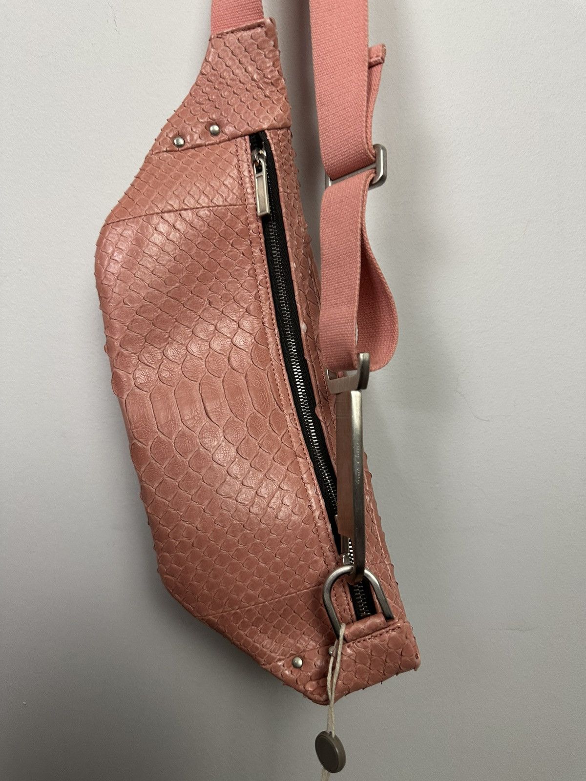 Rick Owens SS22 ‘FOGACHINE’ Dirty Pink Geobum Bag Size ONE SIZE - 5 Thumbnail