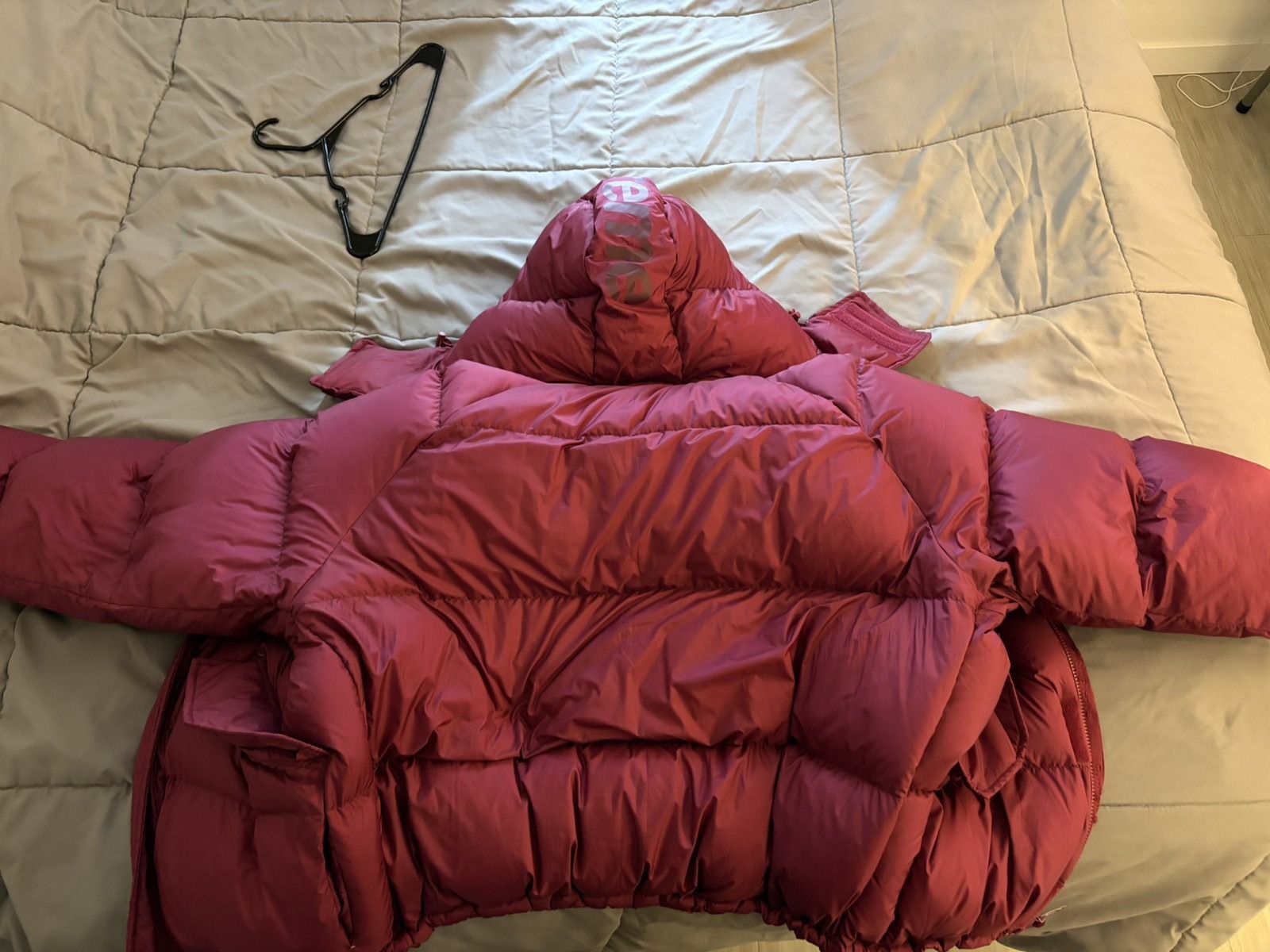 Supreme 700-Fill Down Lightweight Puffer Jacket - Magenta Size US XL / EU 56 / 4 - 10 Thumbnail