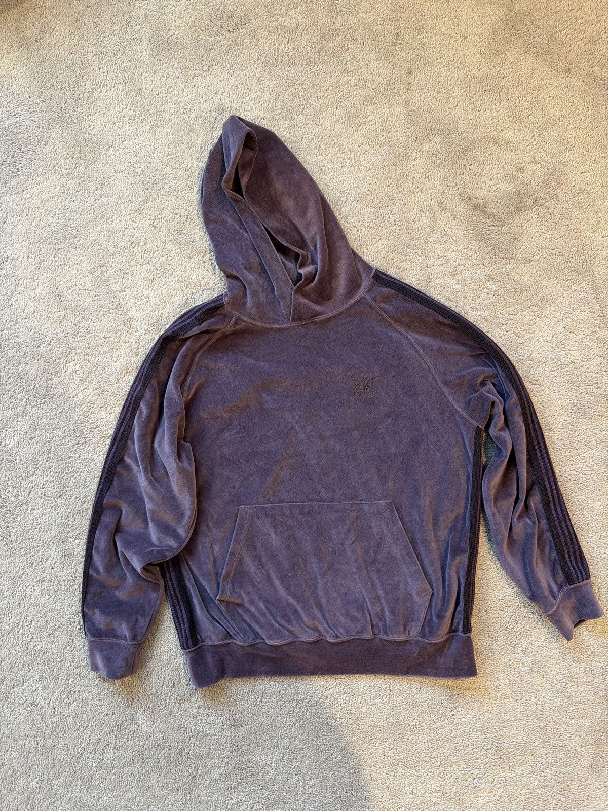 Needles Needles hoodie purple Size US L / EU 52-54 / 3 - 1 Thumbnail