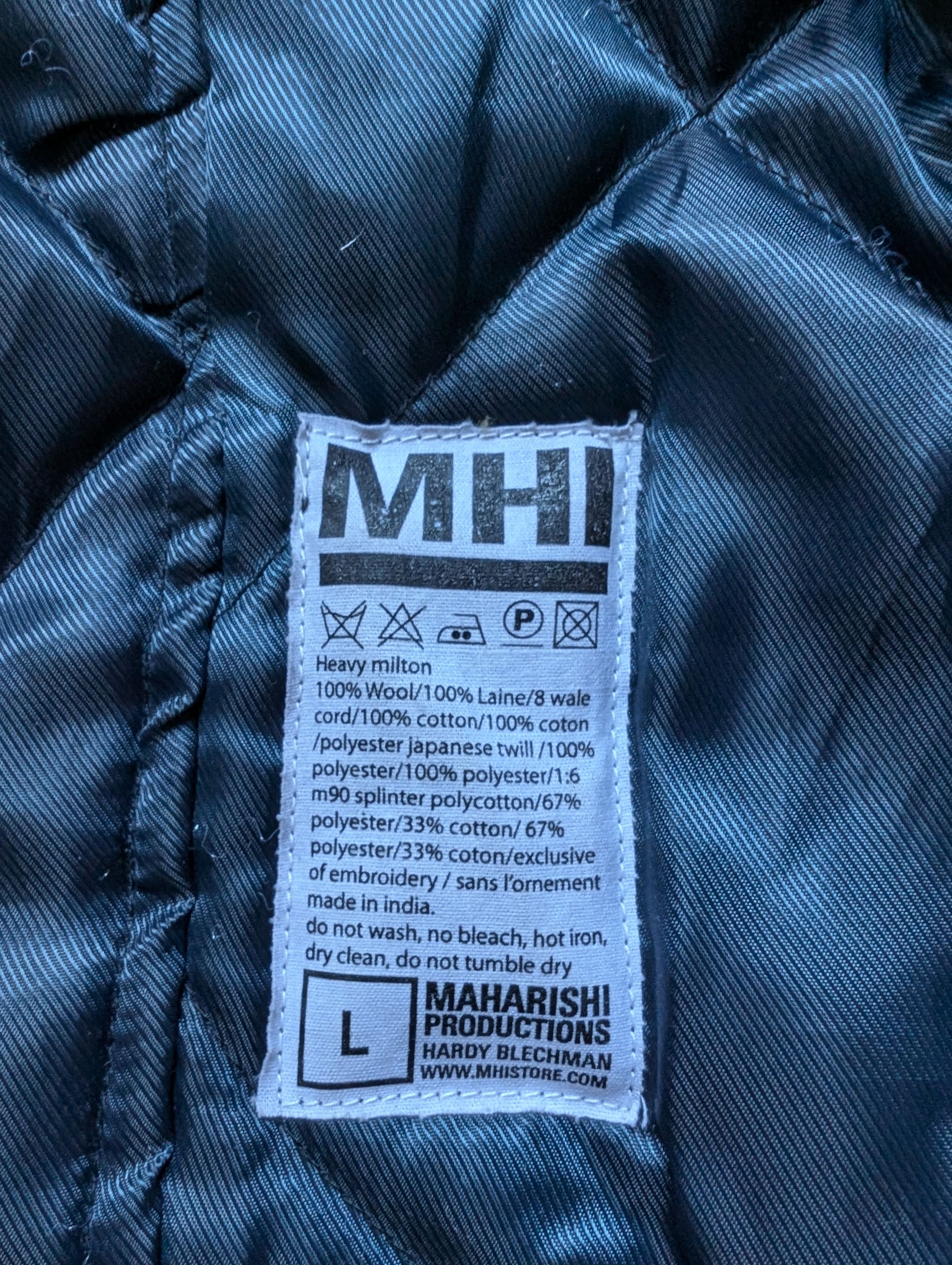 Japanese Brand × Maharishi × Vintage Vintage Rare Maharishi Archive Heavy Wool Jacket Sz L Size US L / EU 52-54 / 3 - 9 Thumbnail