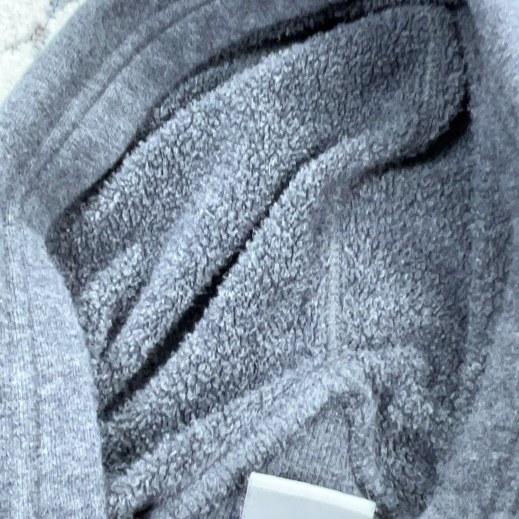 Nike VINTAGE Nike Hoodie Women L Gray White Logo Pockets All Seasons Hooded Sweatshirt 2000s, Y2K, Classic Sports Mens Women Girls Size L / US 10 / IT 46 - 7 Thumbnail