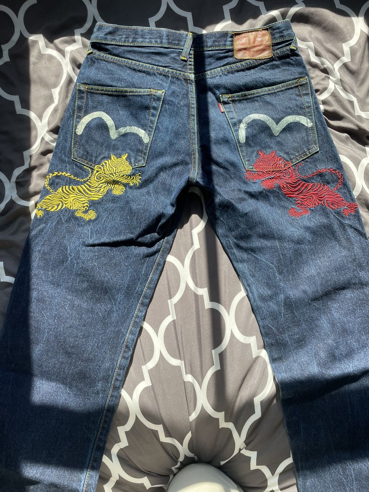 Evisu Tiger Jeans | Grailed