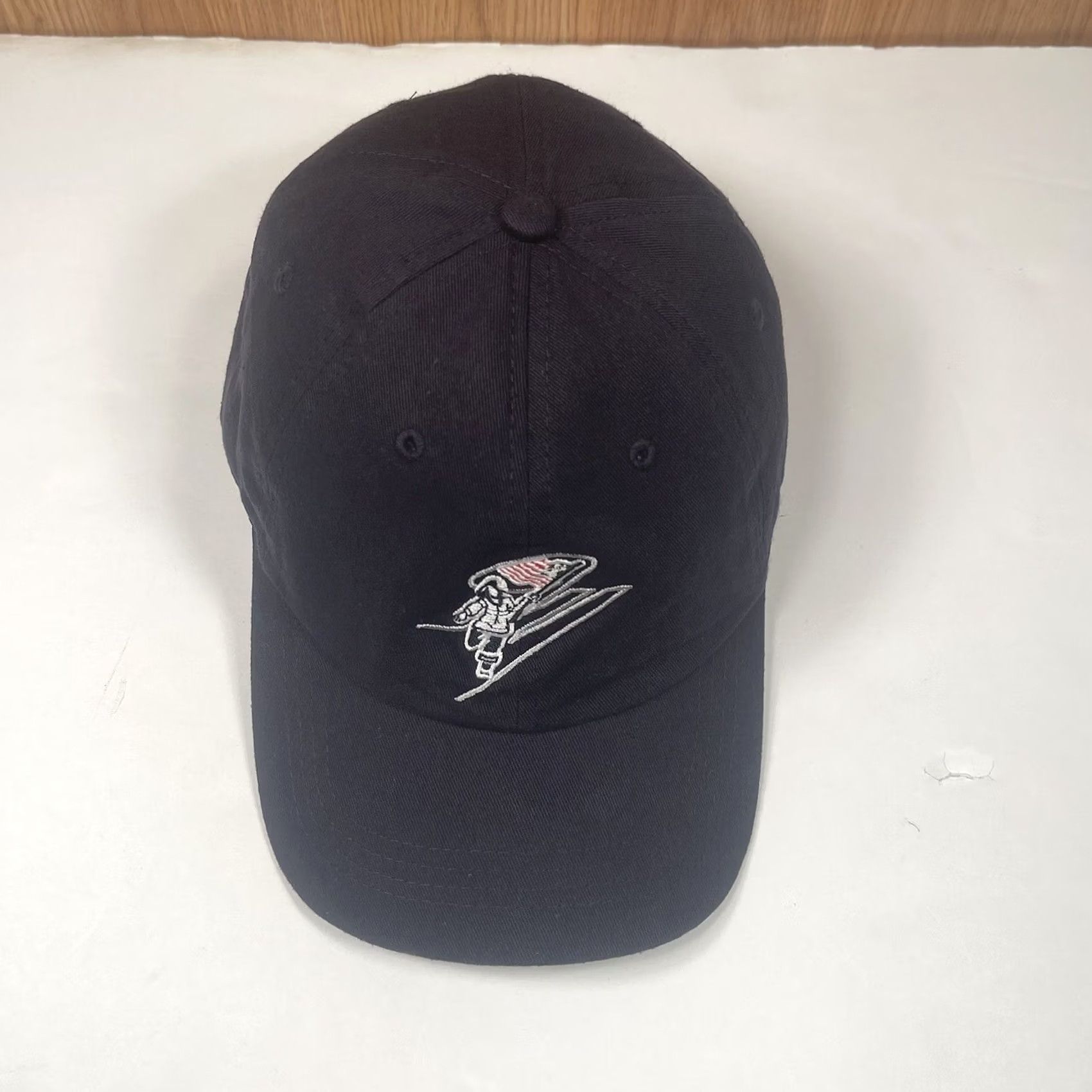Vintage Unbranded Black Baseball Hat Cap Adult Adjustable StrapBack One Size Fits Most Size ONE SIZE - 2 Thumbnail