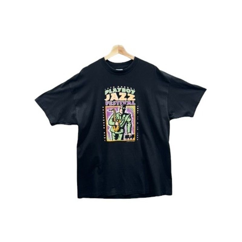 Vintage Vintage 1992 Playboy Jazz Festival Puff Print Graphic Tee Grailed